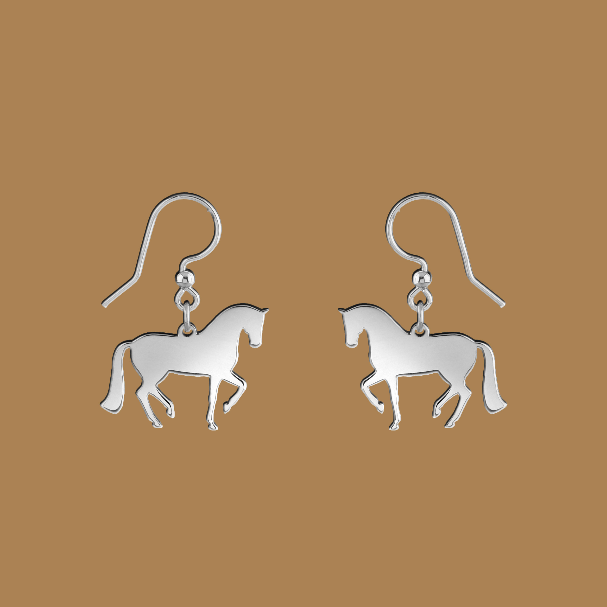 Náušnice piaf - kôň mini
