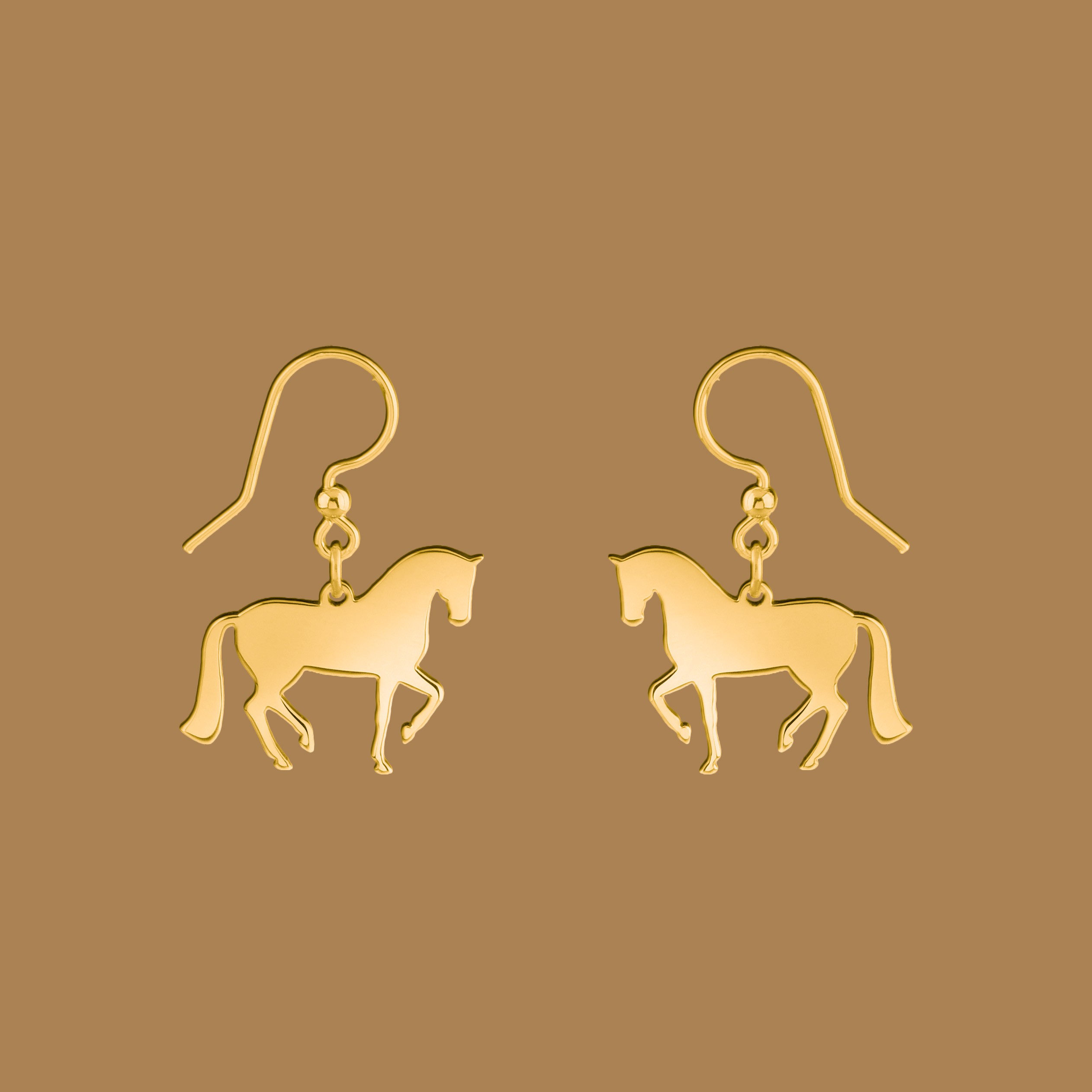 Náušnice piaf - kôň mini