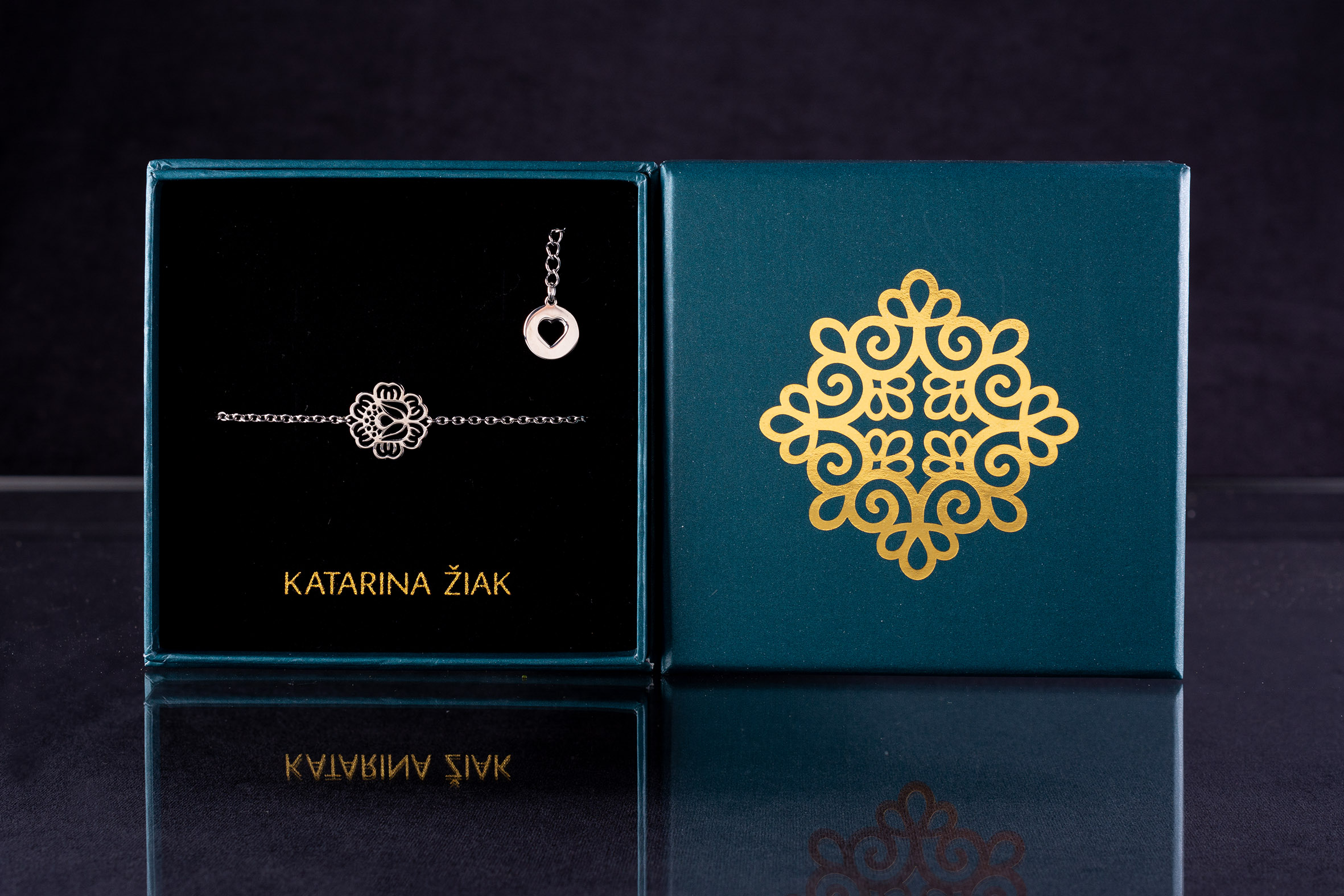 Náramok mak 1 + retiazka