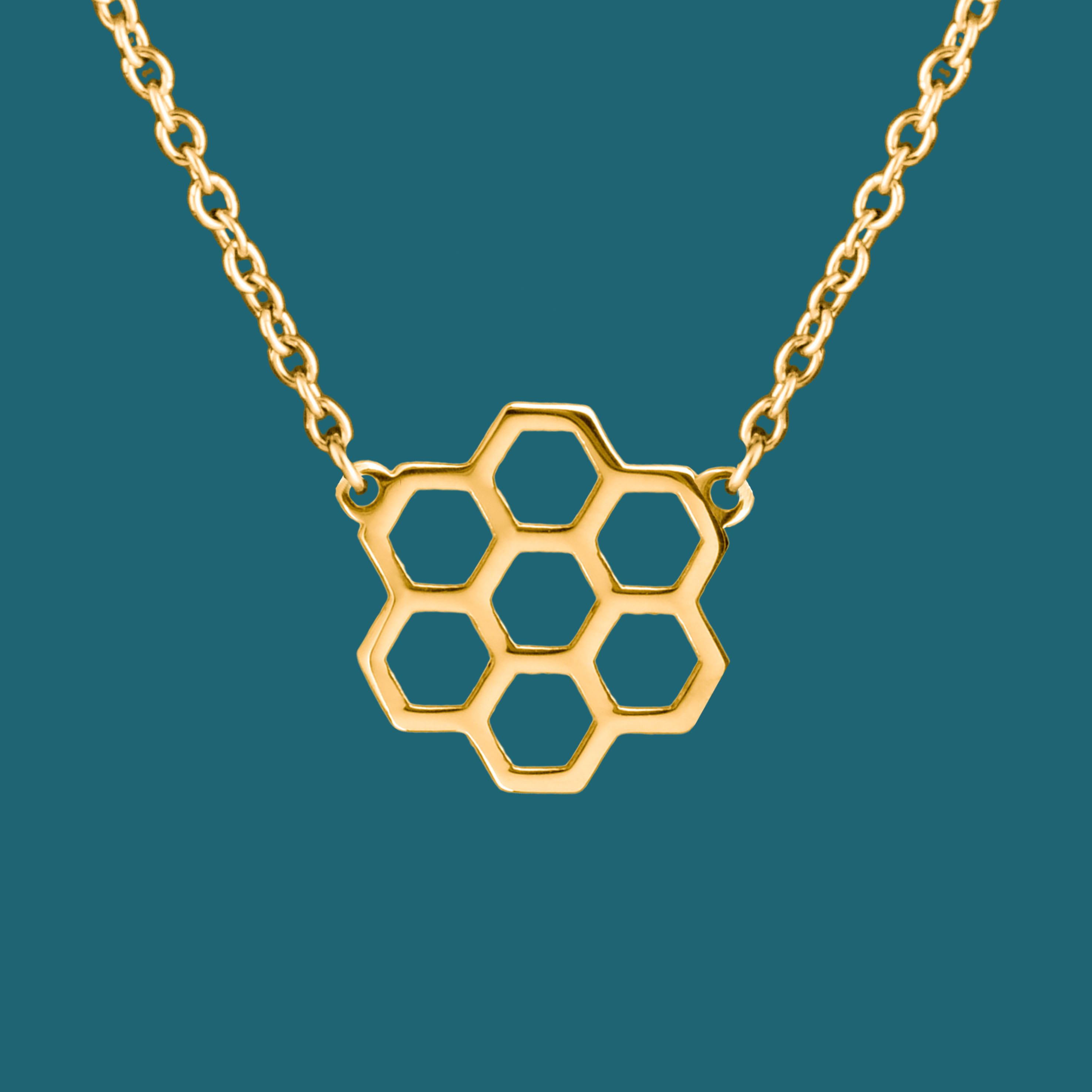 Náhrdelník včelí plást 1