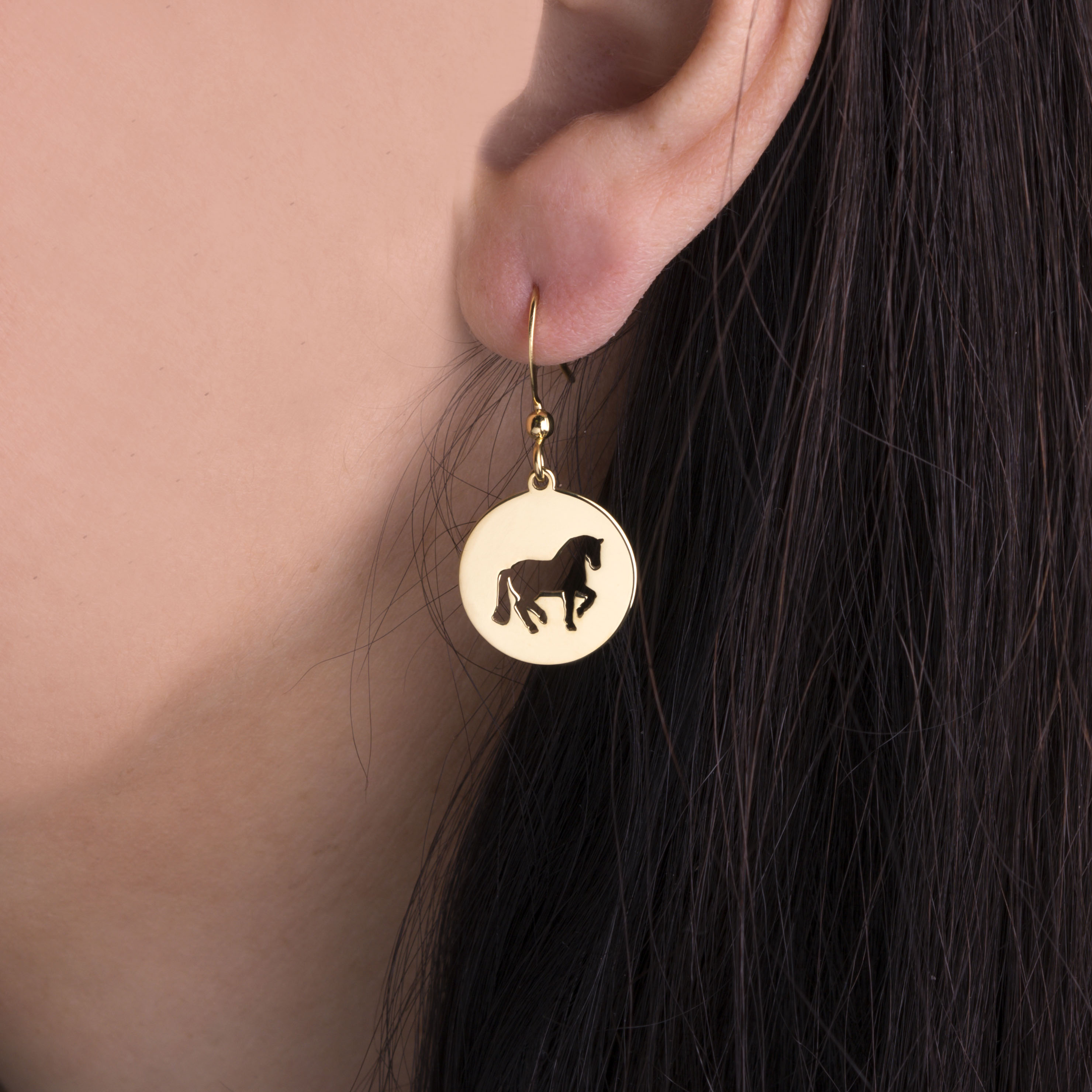 Náušnice Náušnice piaf - kruh mini