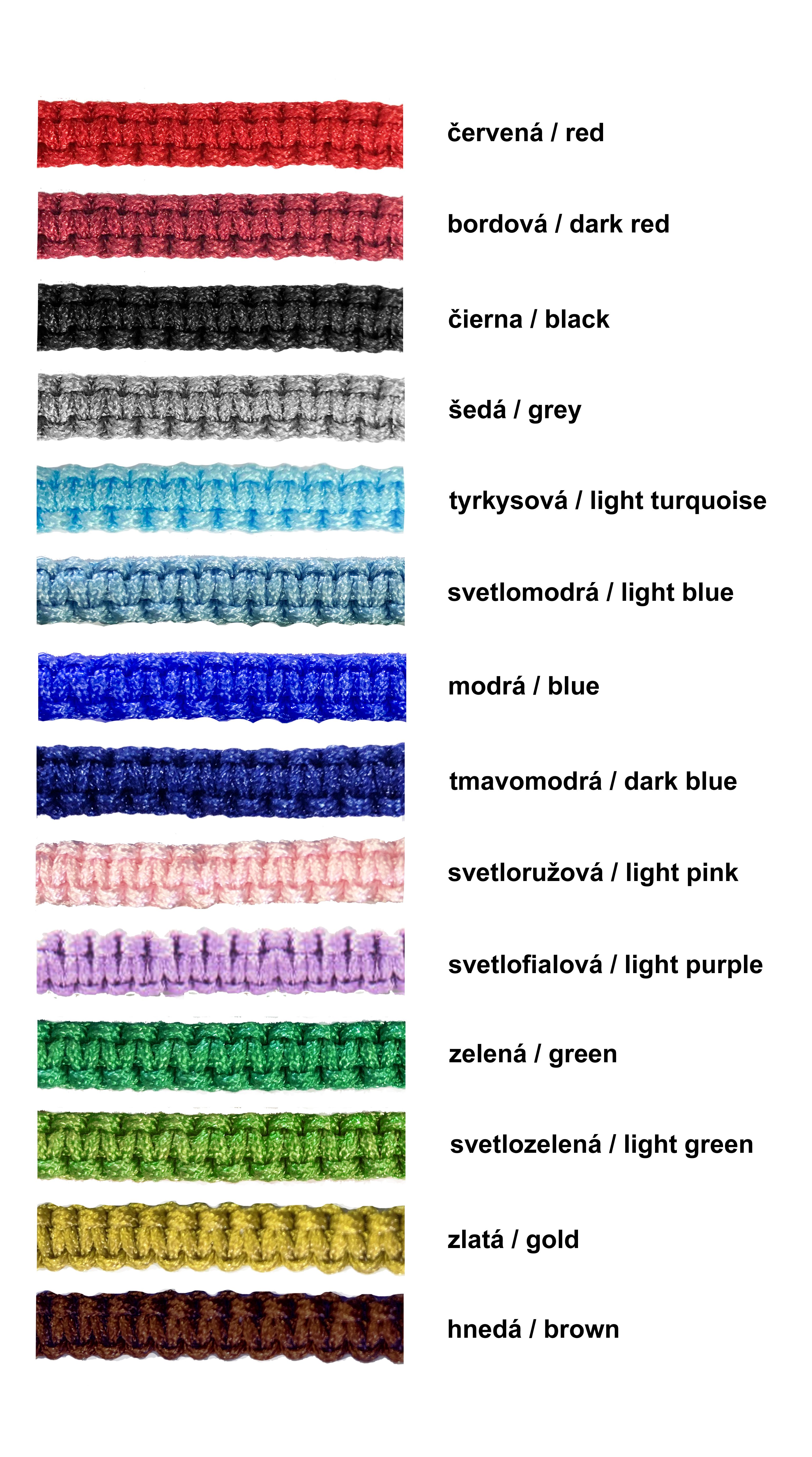 Náramok Piaf koník - šnúrka