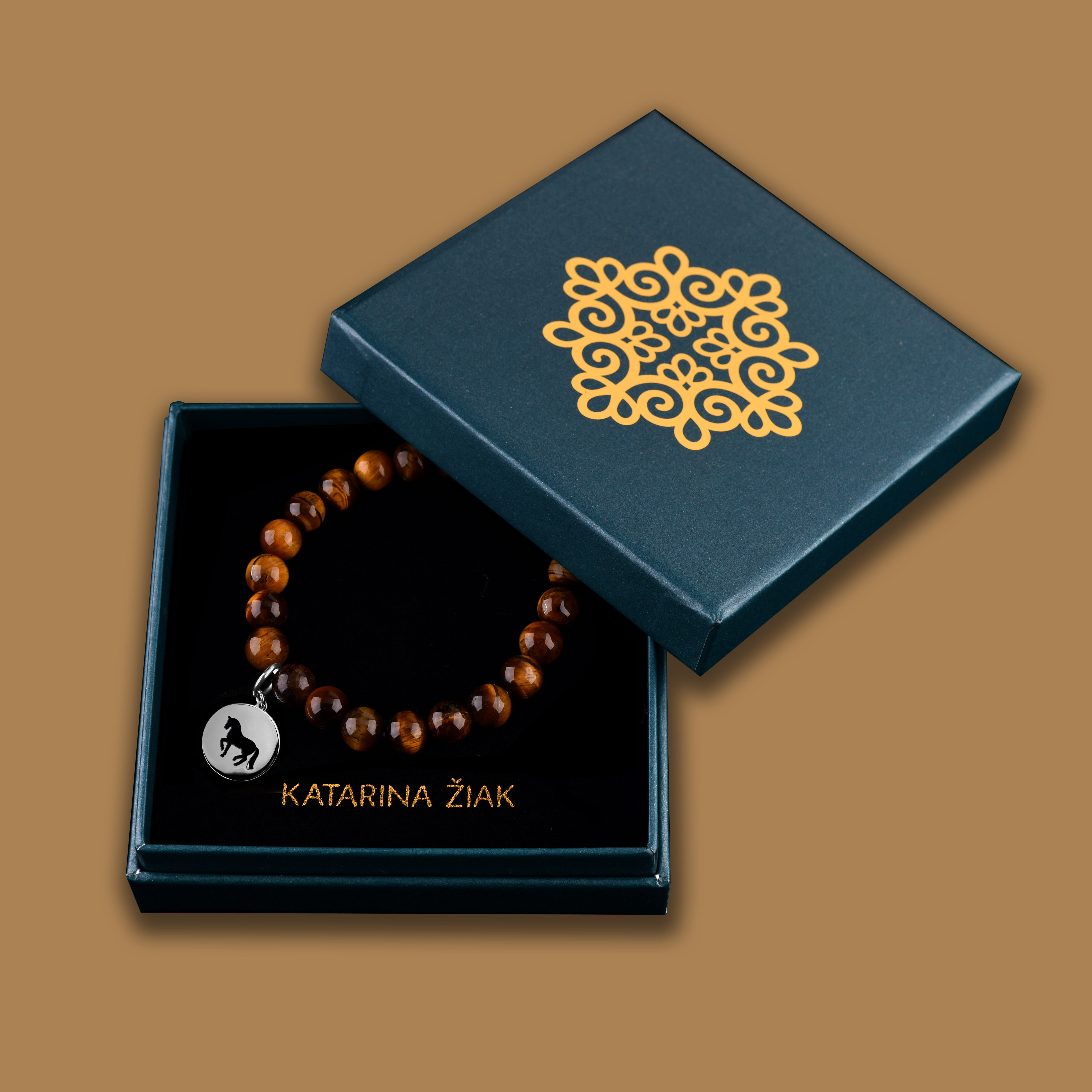 Náramok piaf - kruh 1 - rôzne kamene