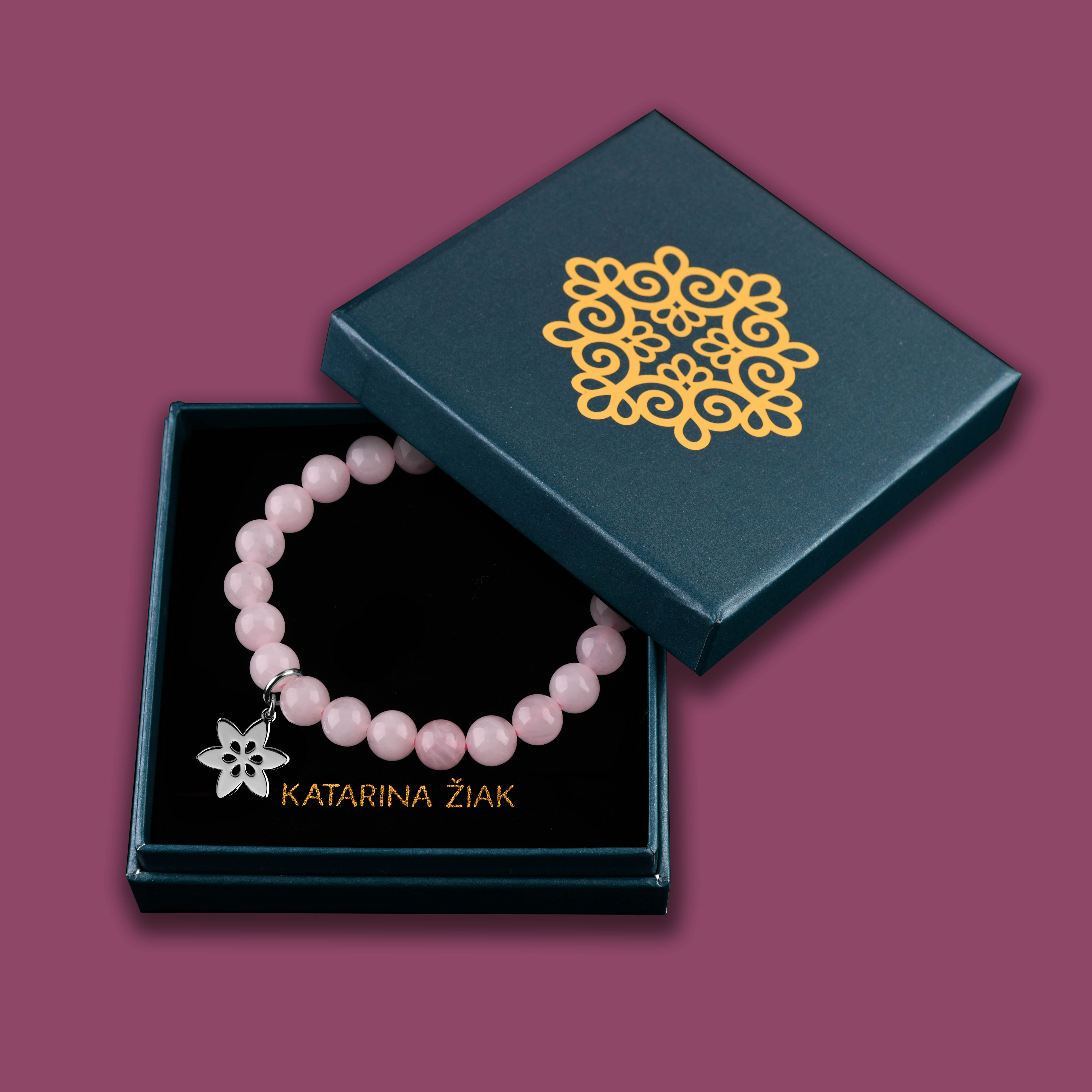 Náramok klematis 1 - rôzne kamene