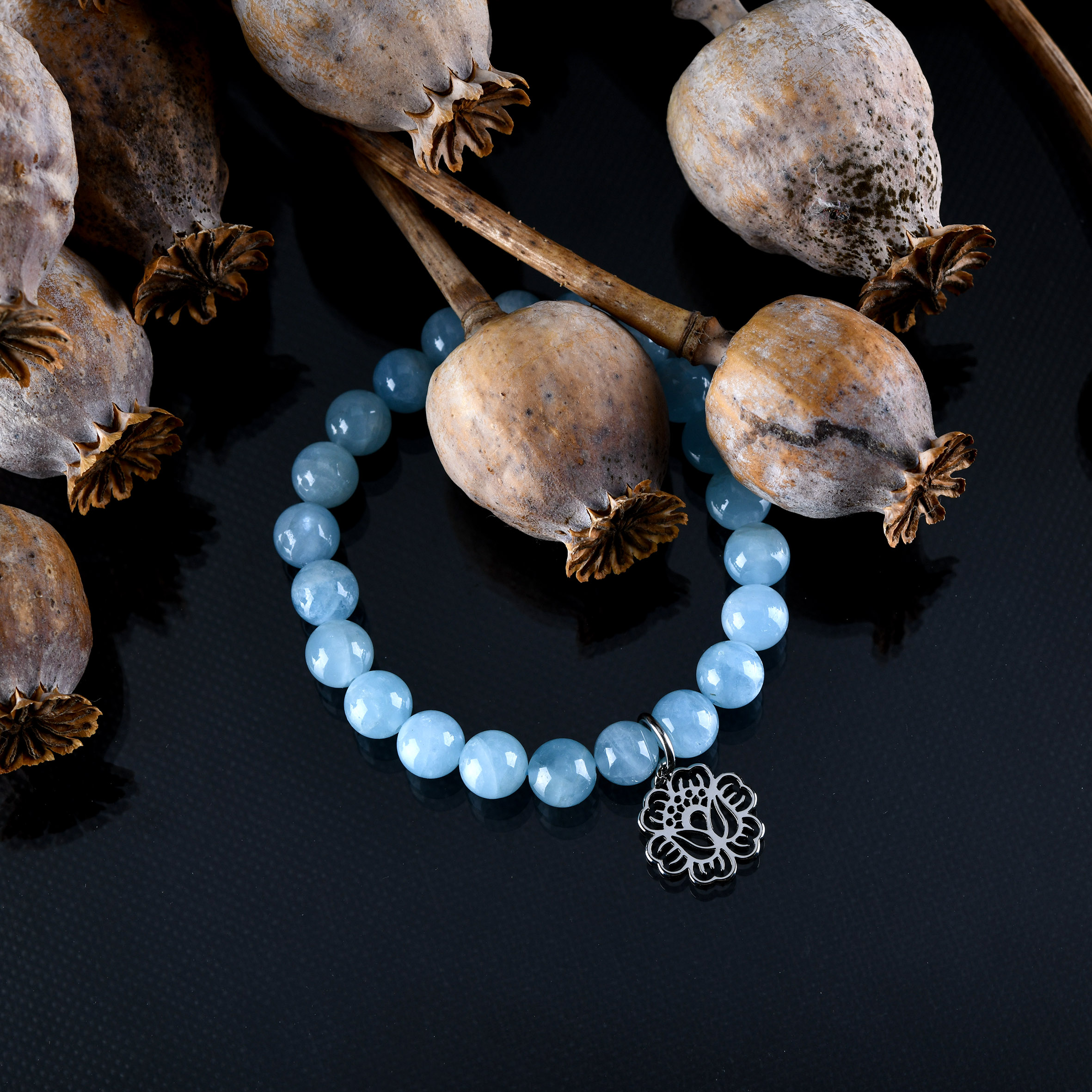 Náramok mak 1 - rôzne kamene