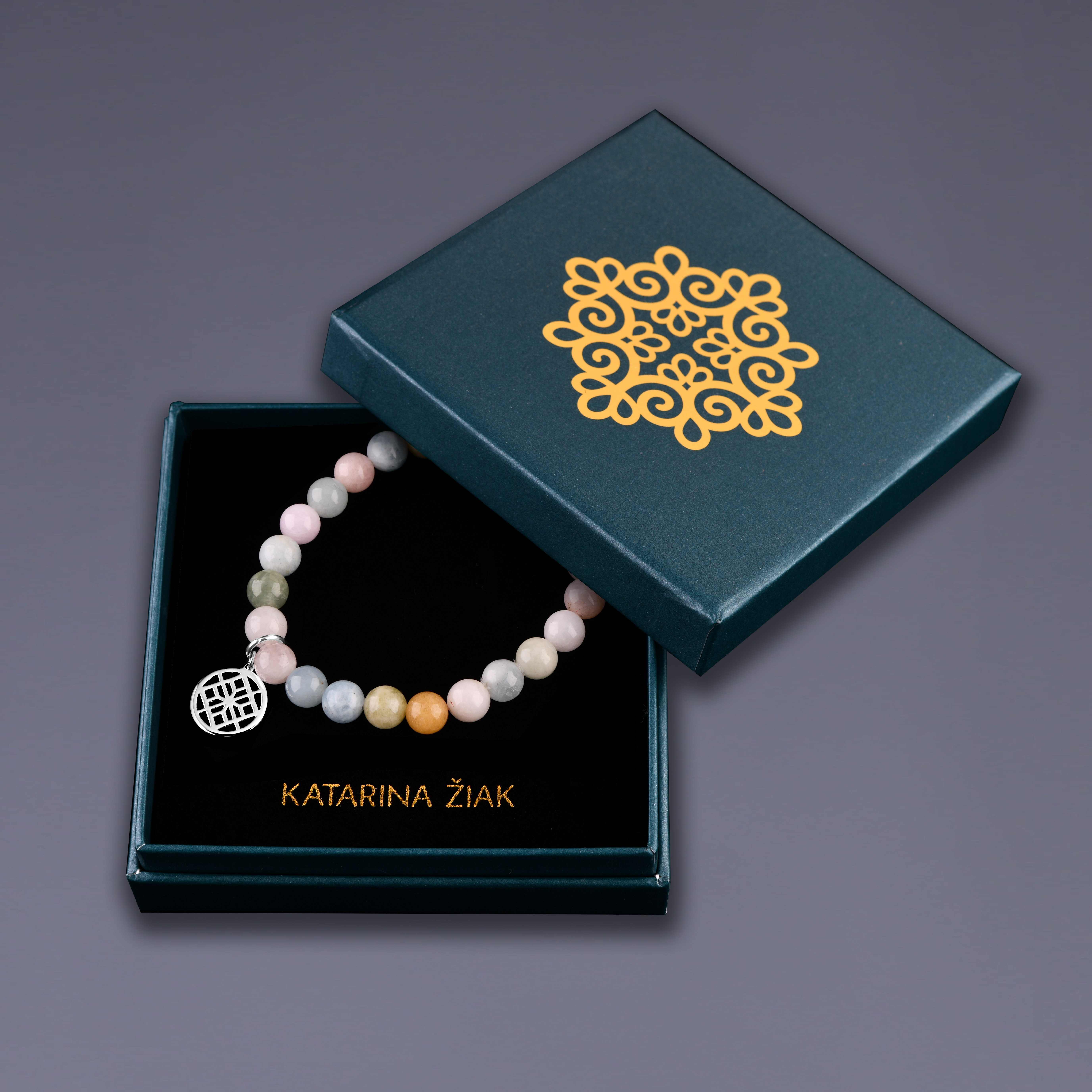 Náramok gatra 1 - rôzne kamene