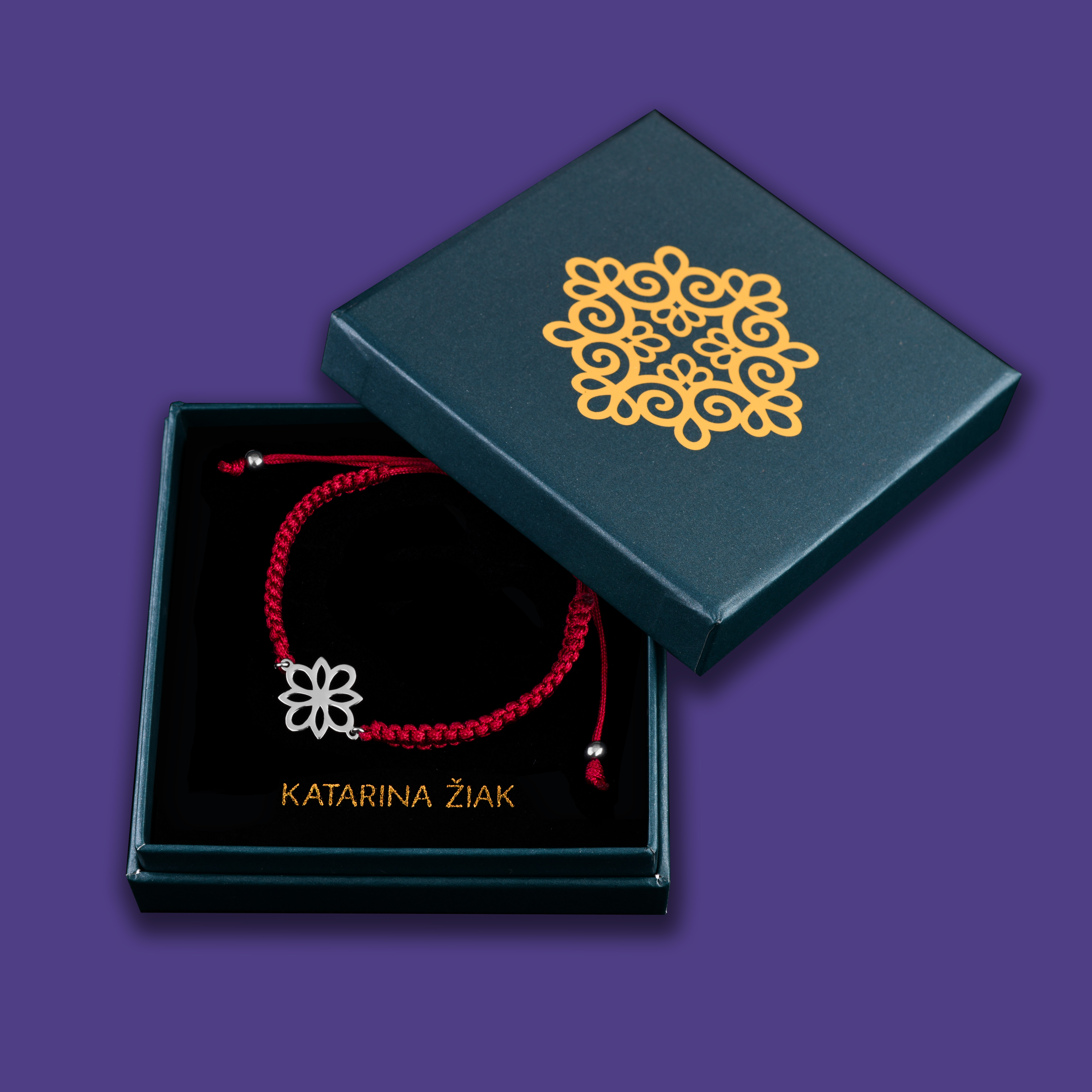 Náramok cíferský ornament 5 - šnúrka