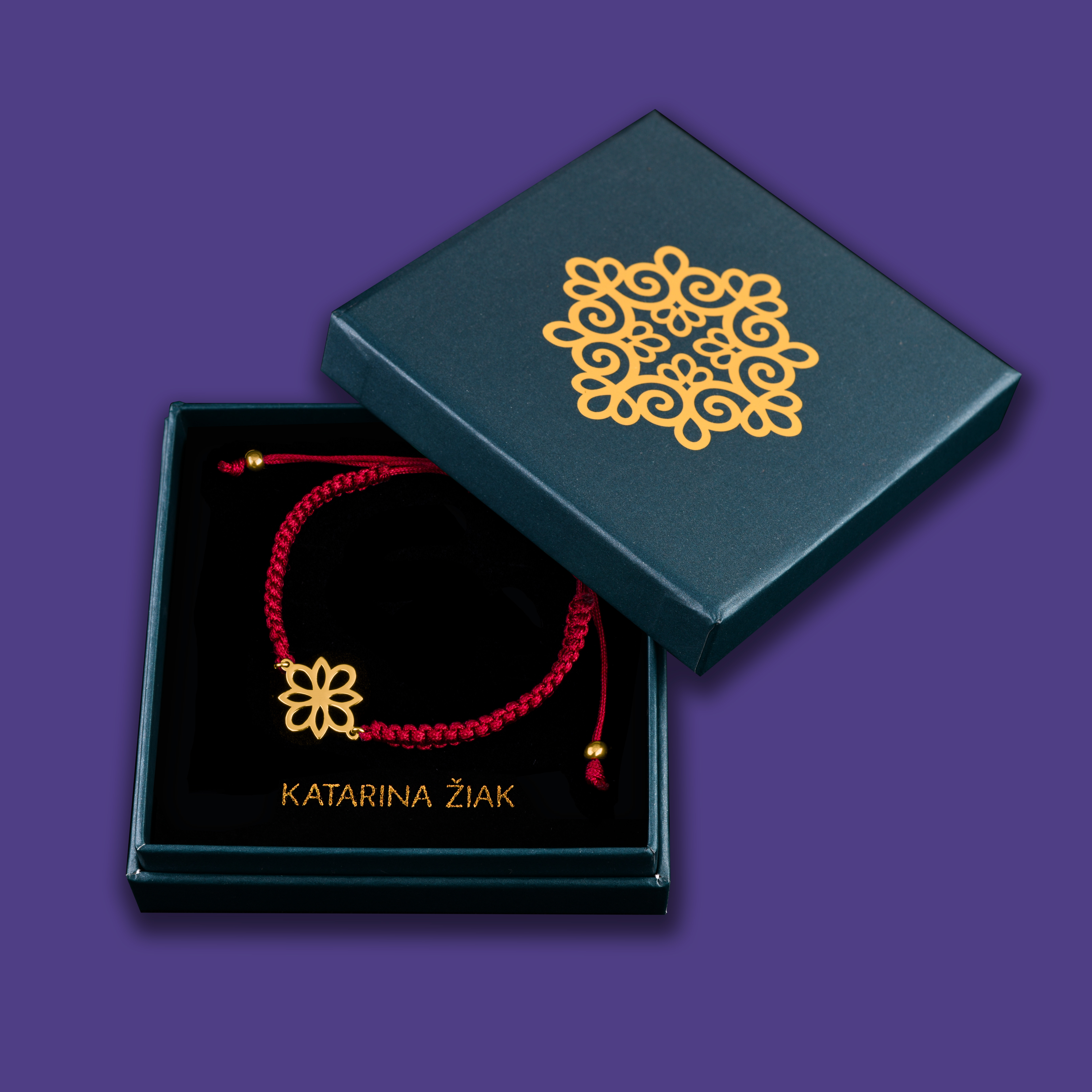 Náramok cíferský ornament 5 - šnúrka