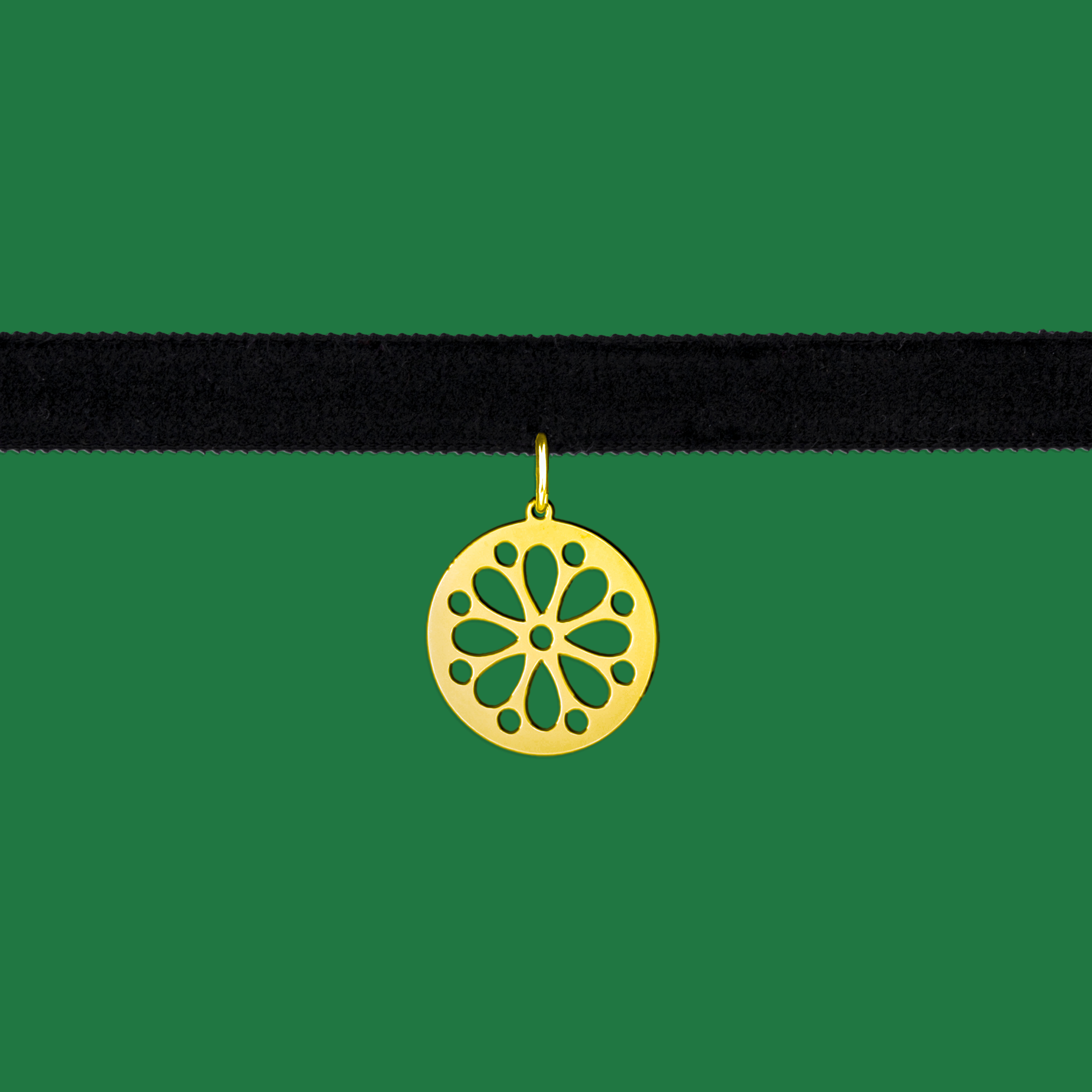 Náhrdelník choker FOLK margaréta