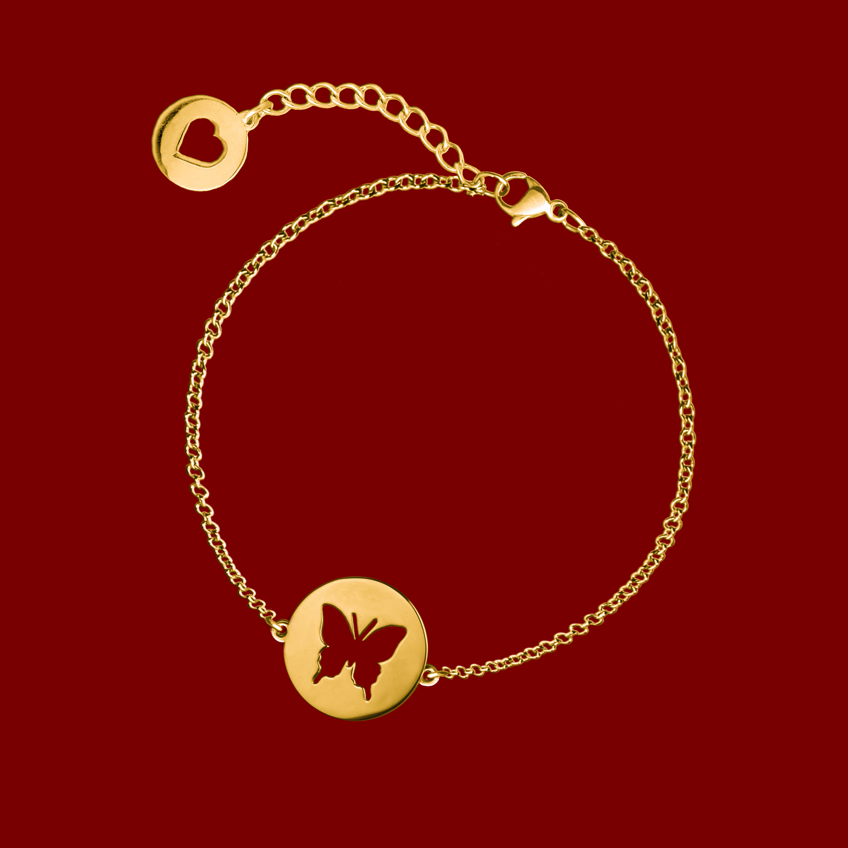 Náramok motýľ - kruh 1