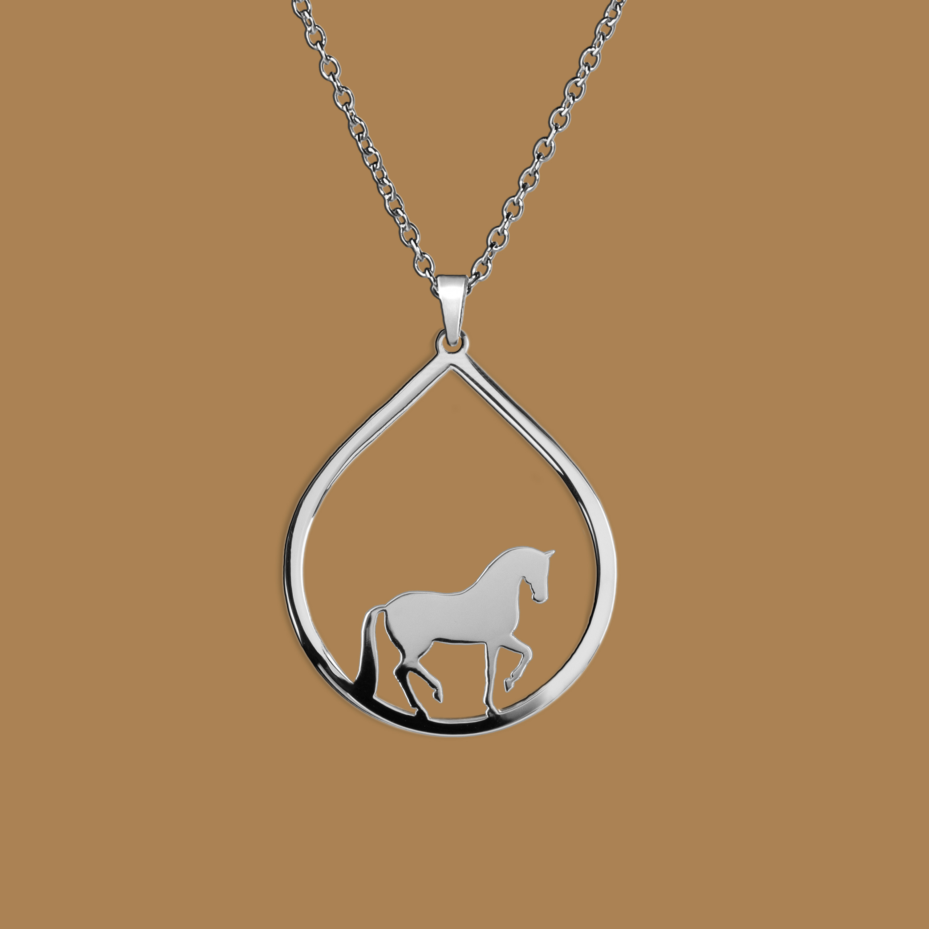 Prívesok kôň slza