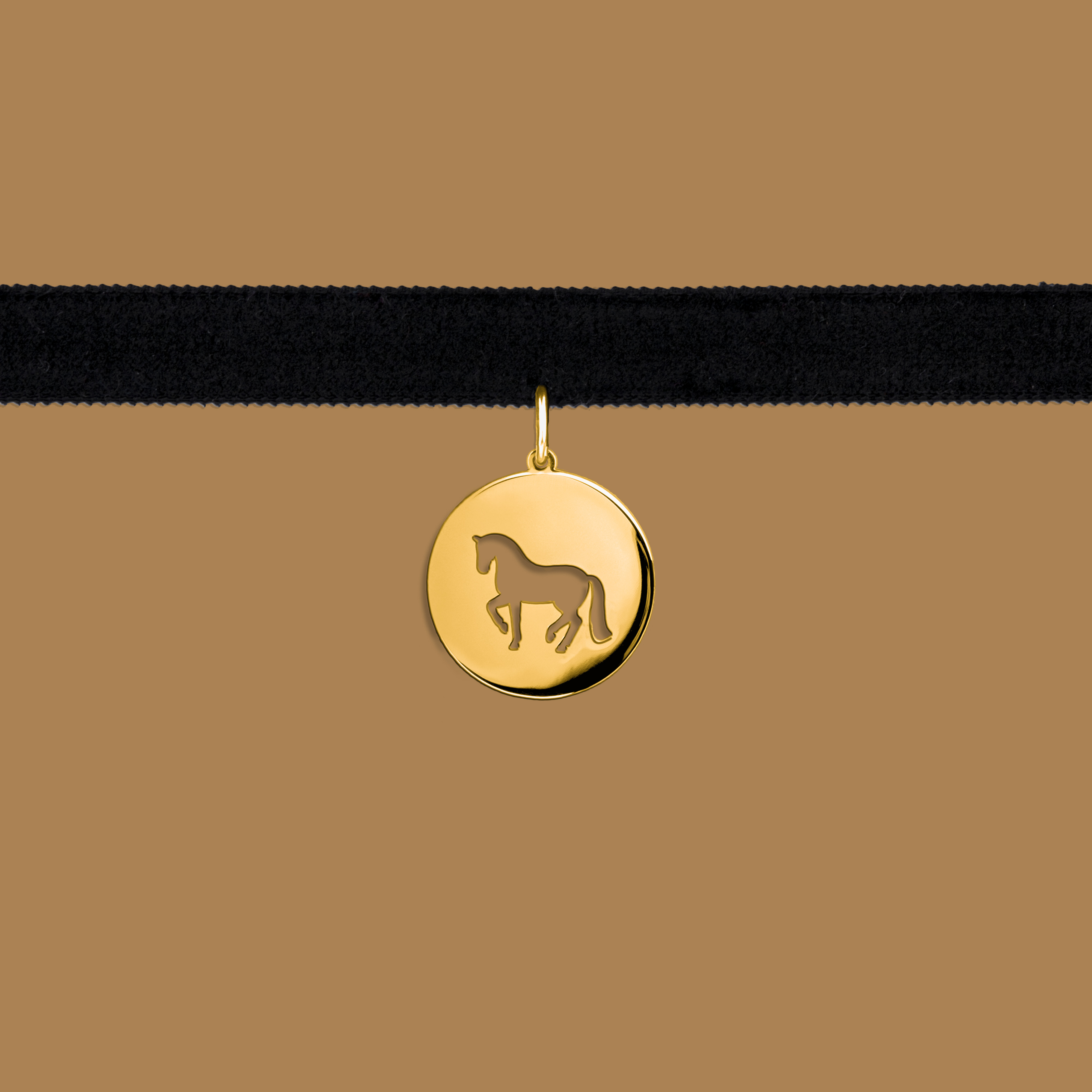 Náhrdelník choker kôň