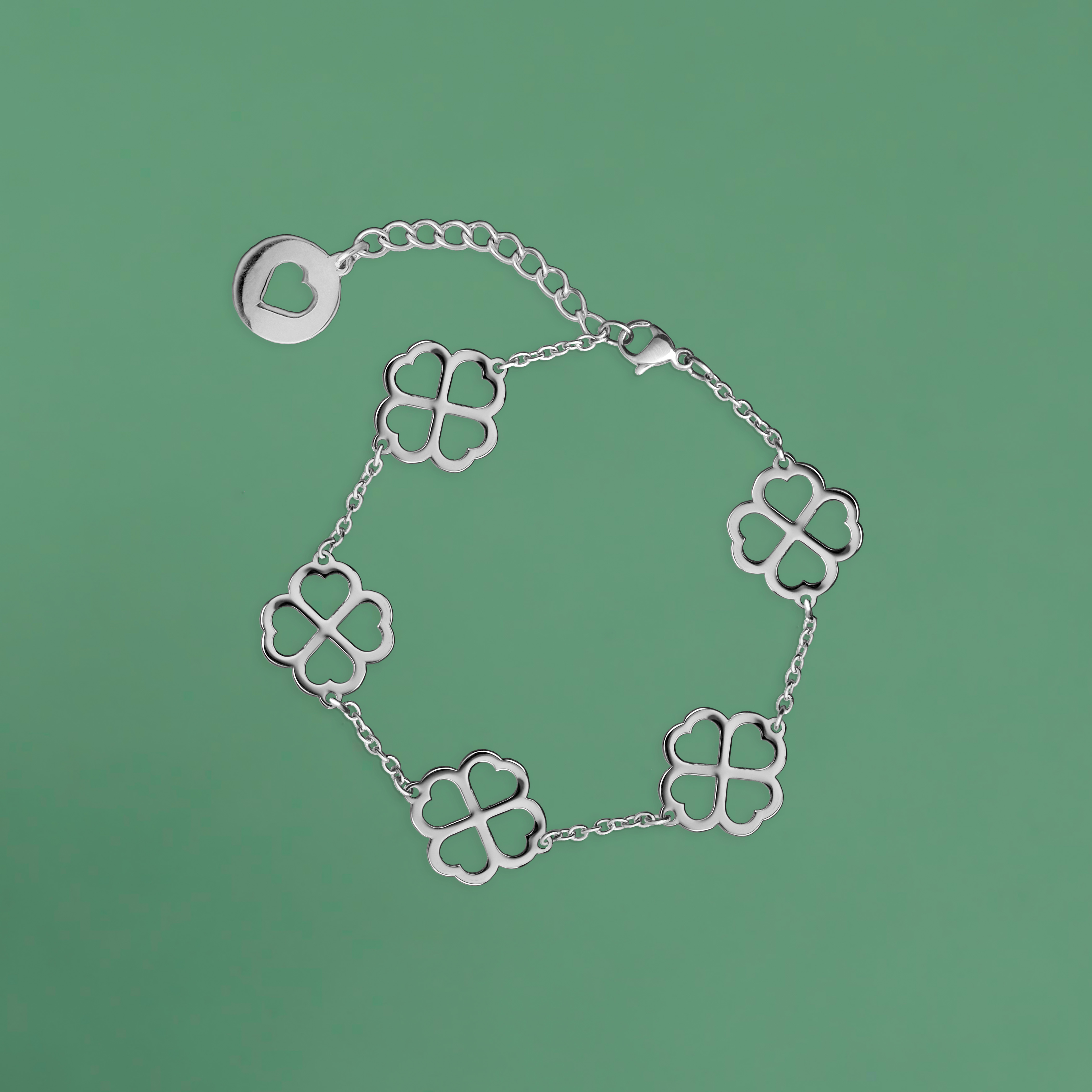 Náramok štvorlístky 2