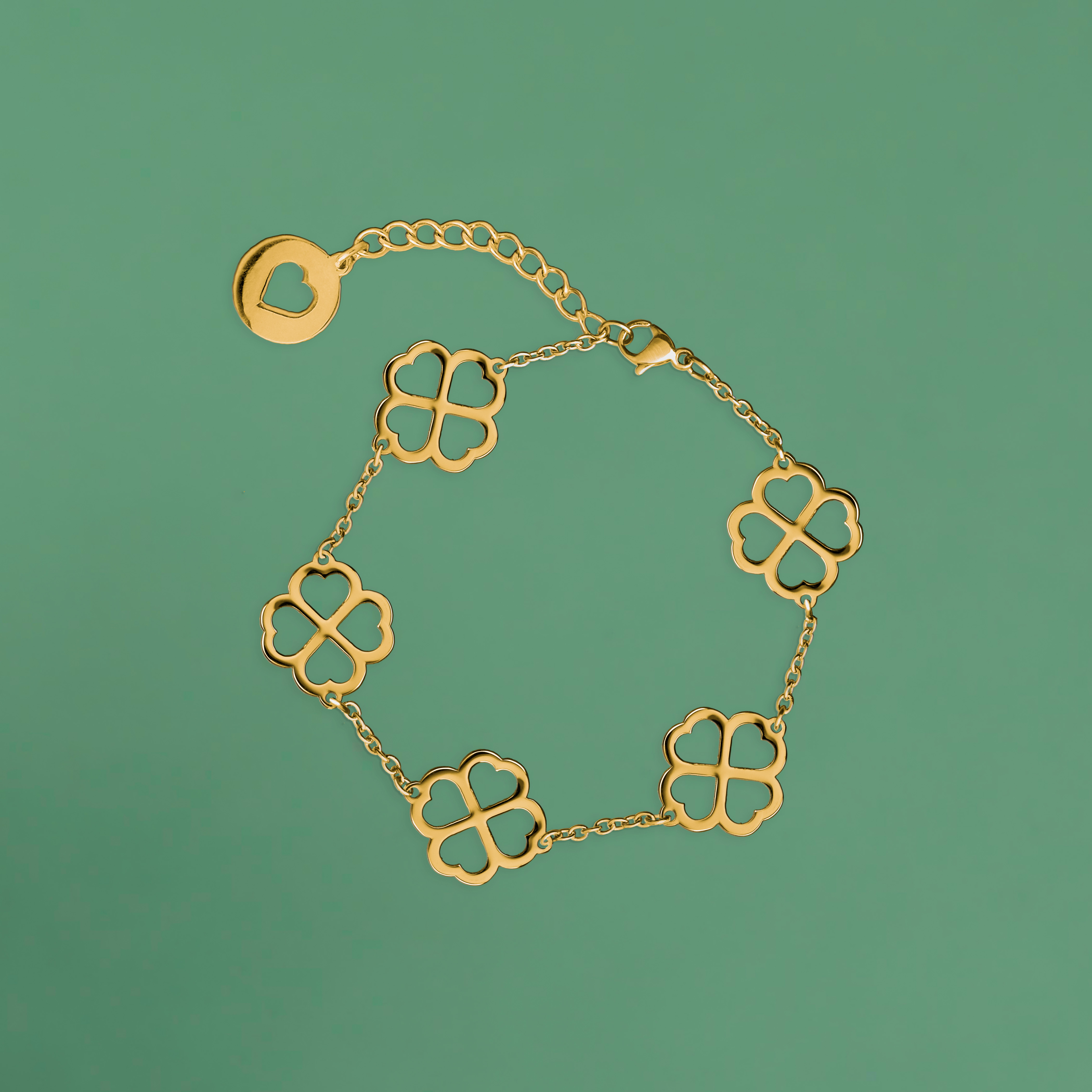 Náramok štvorlístky 2