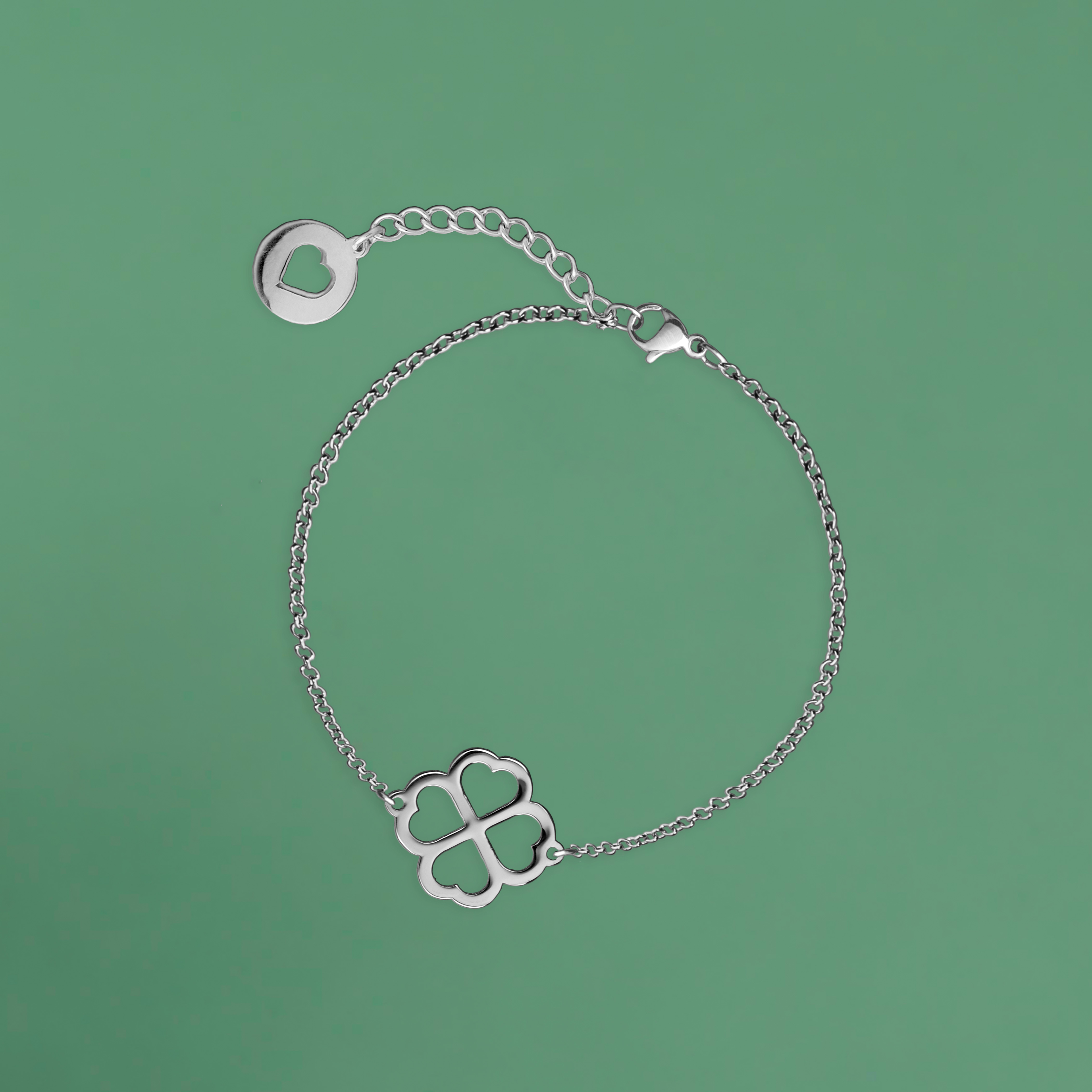 Náramok štvorlístok 1- retiazka