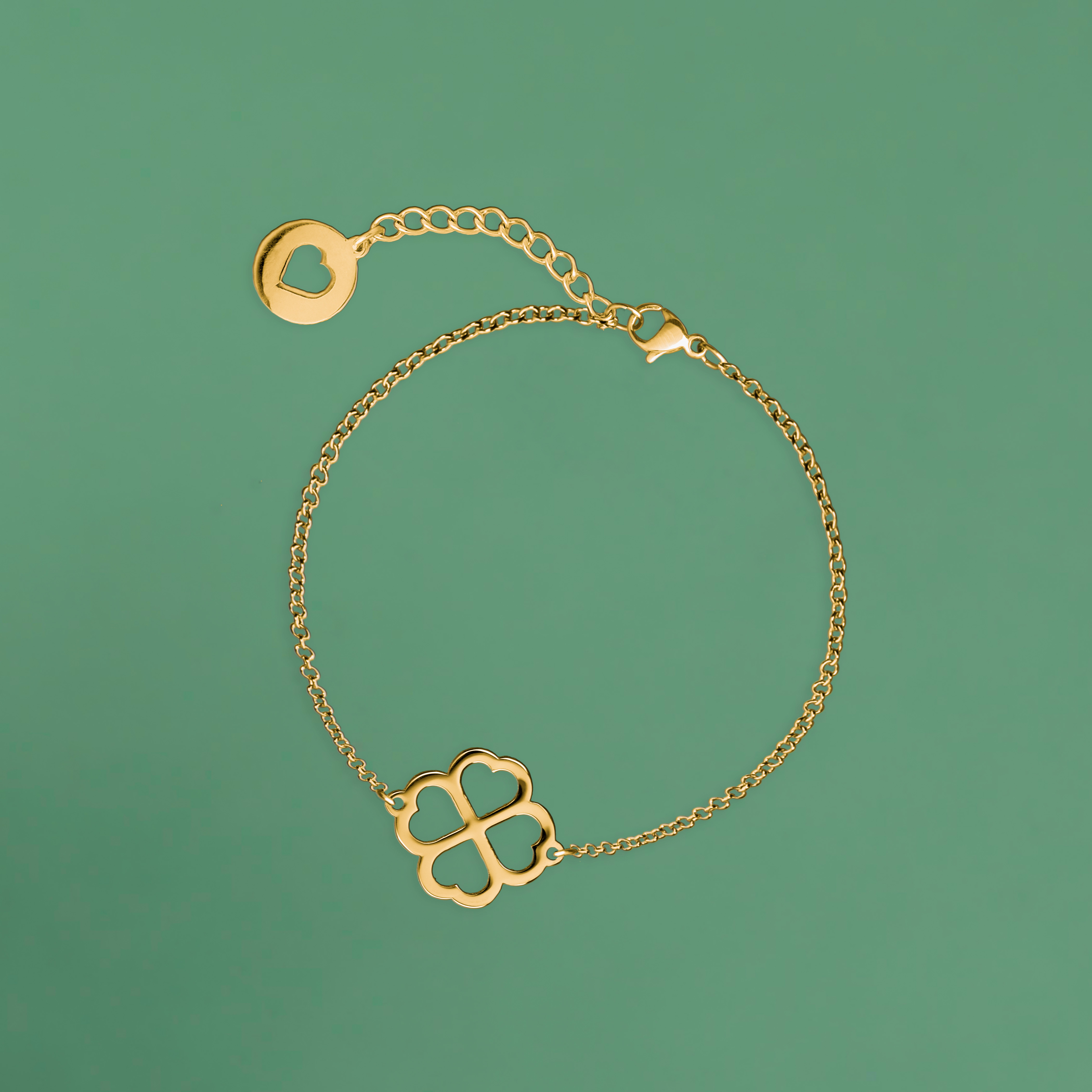 Náramok štvorlístok 1- retiazka