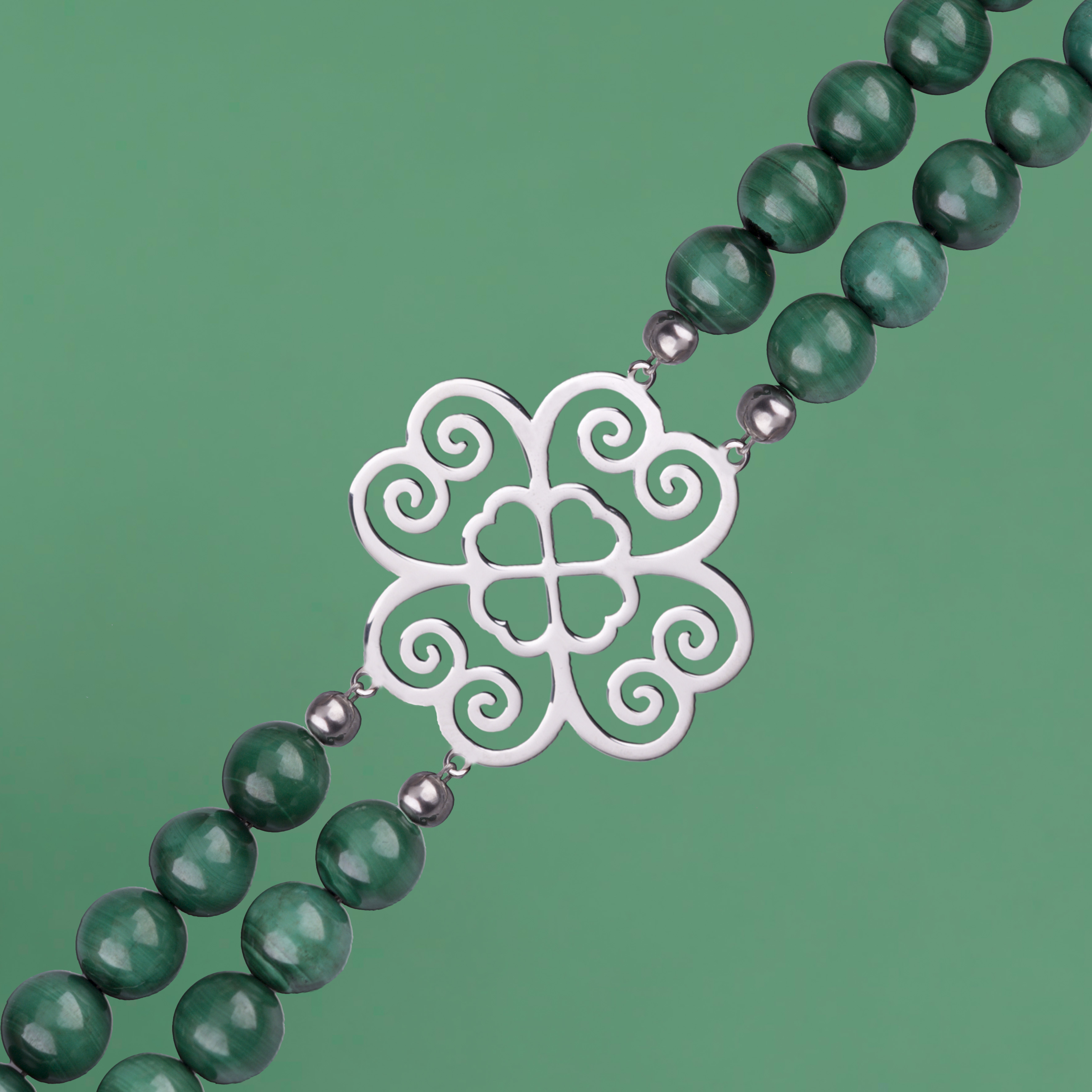 Náramok Malý kúsok šťastia 5 - malachit