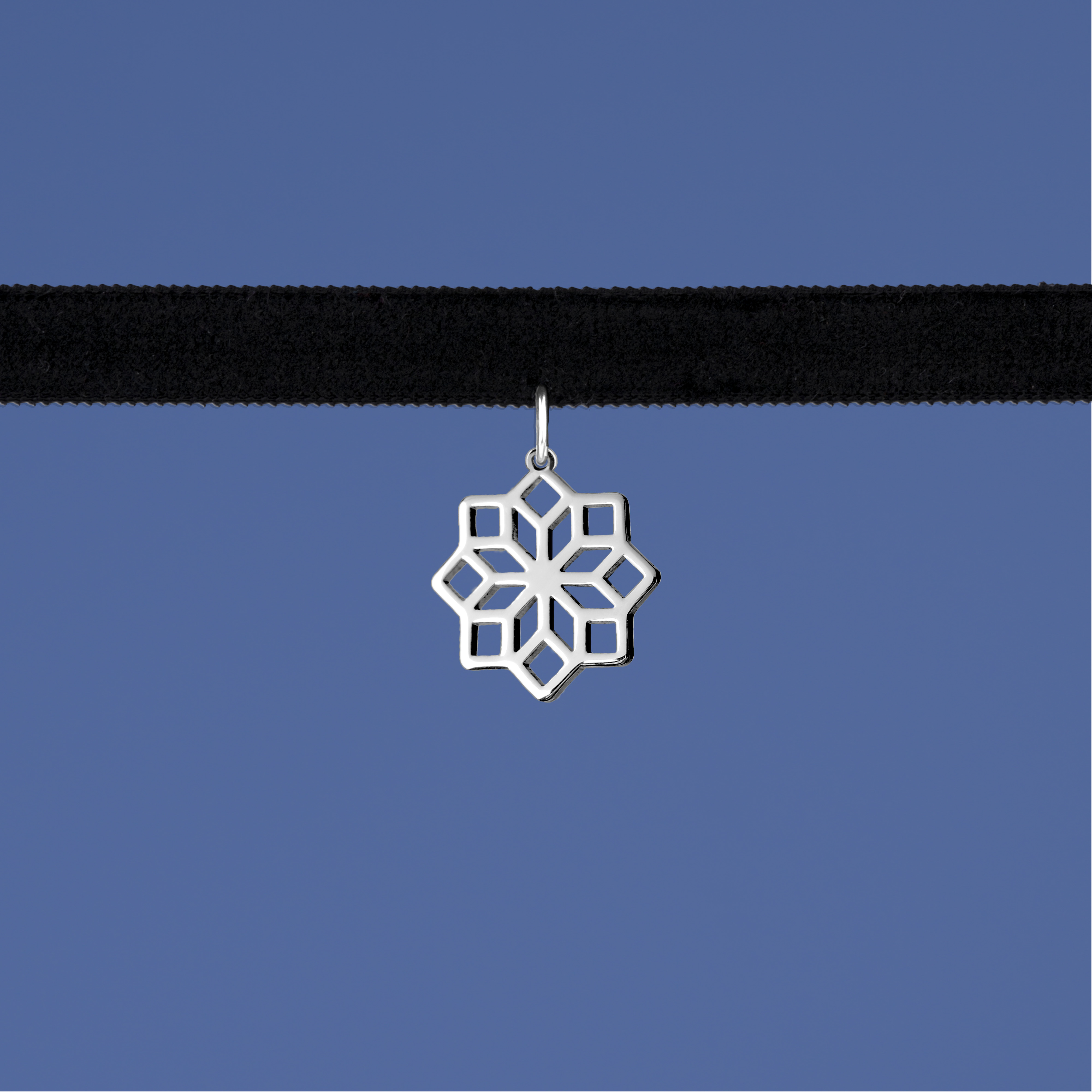 Náhrdelník choker hviezda