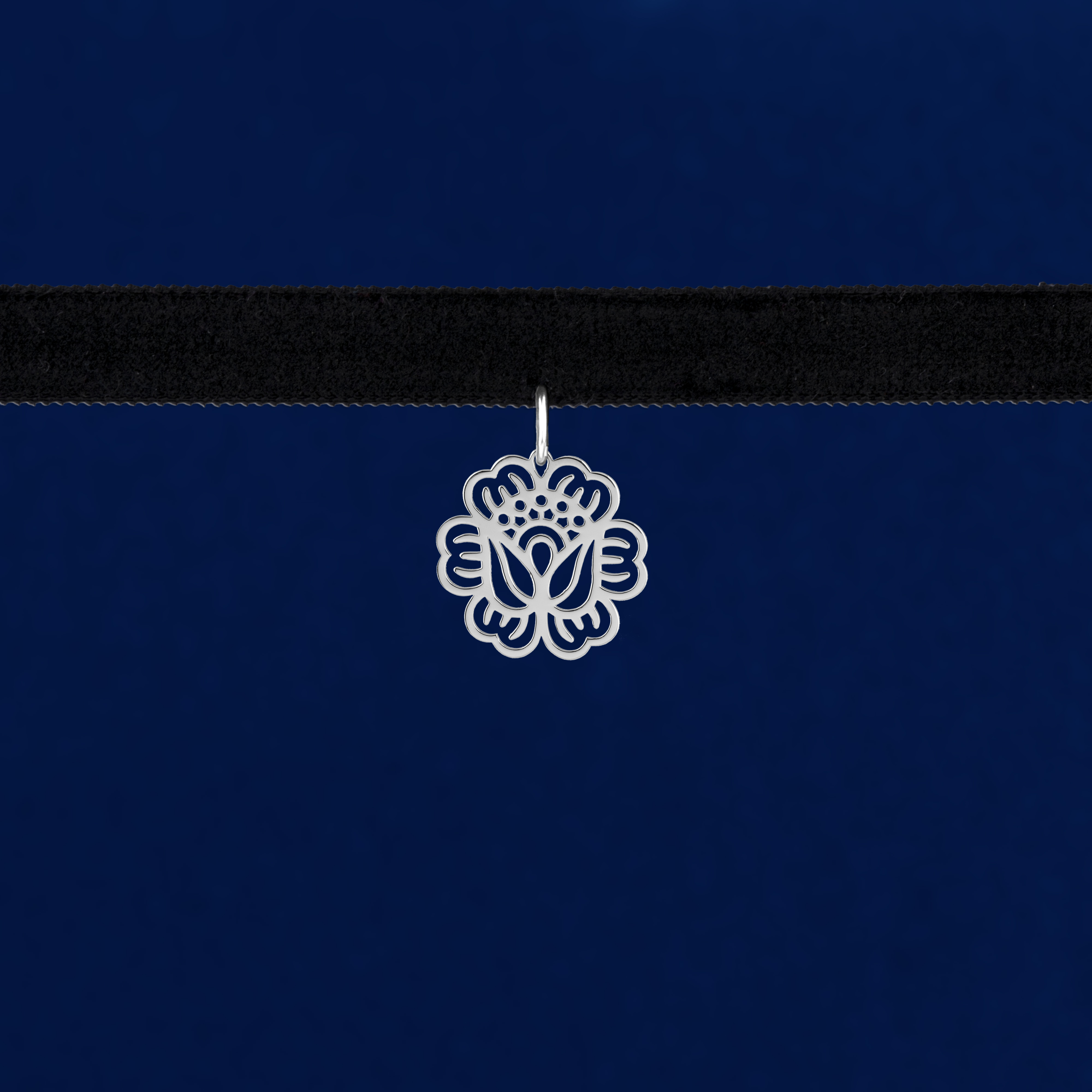 Náhrdelník choker mak 1