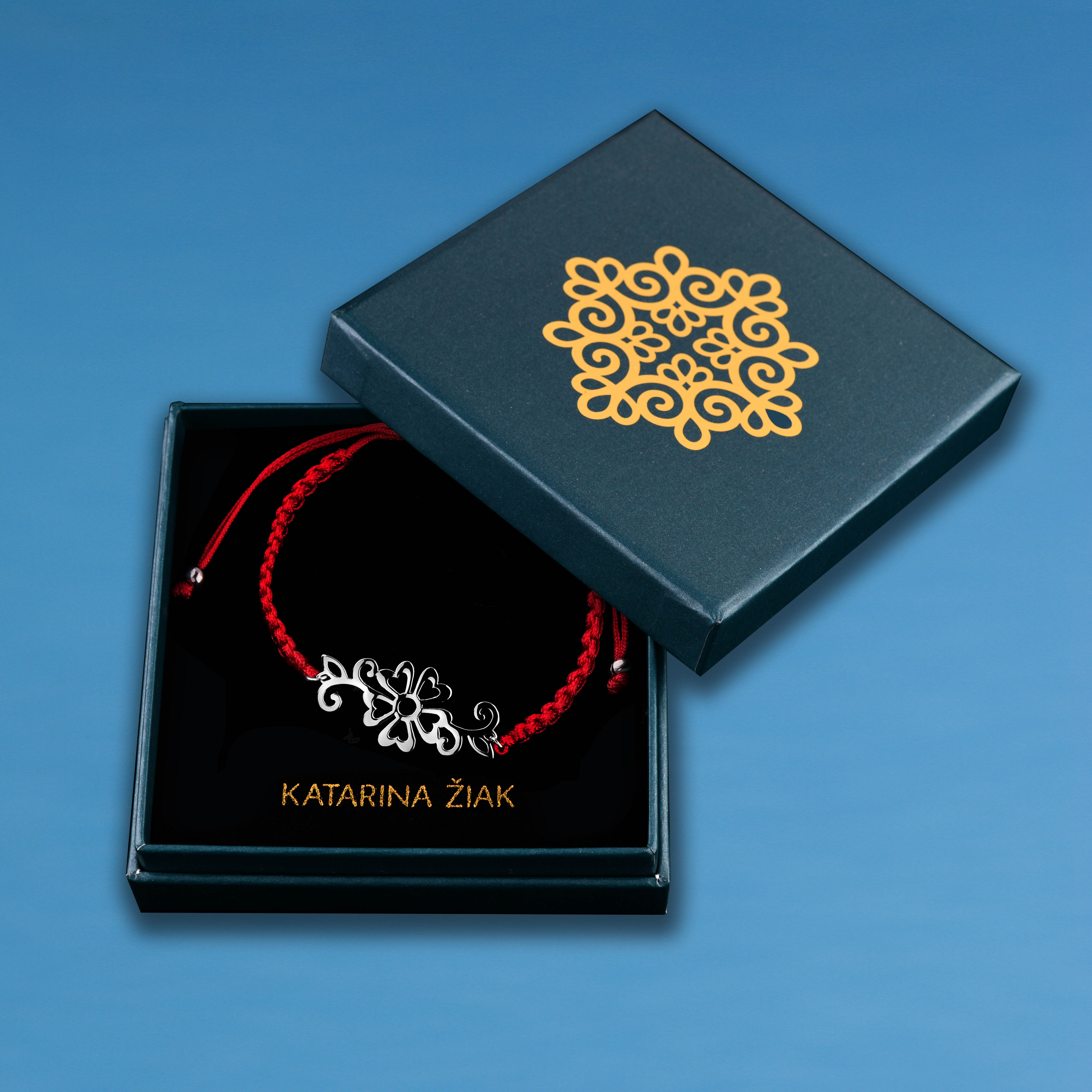 Náramok vajnorský ornament - šnúrka