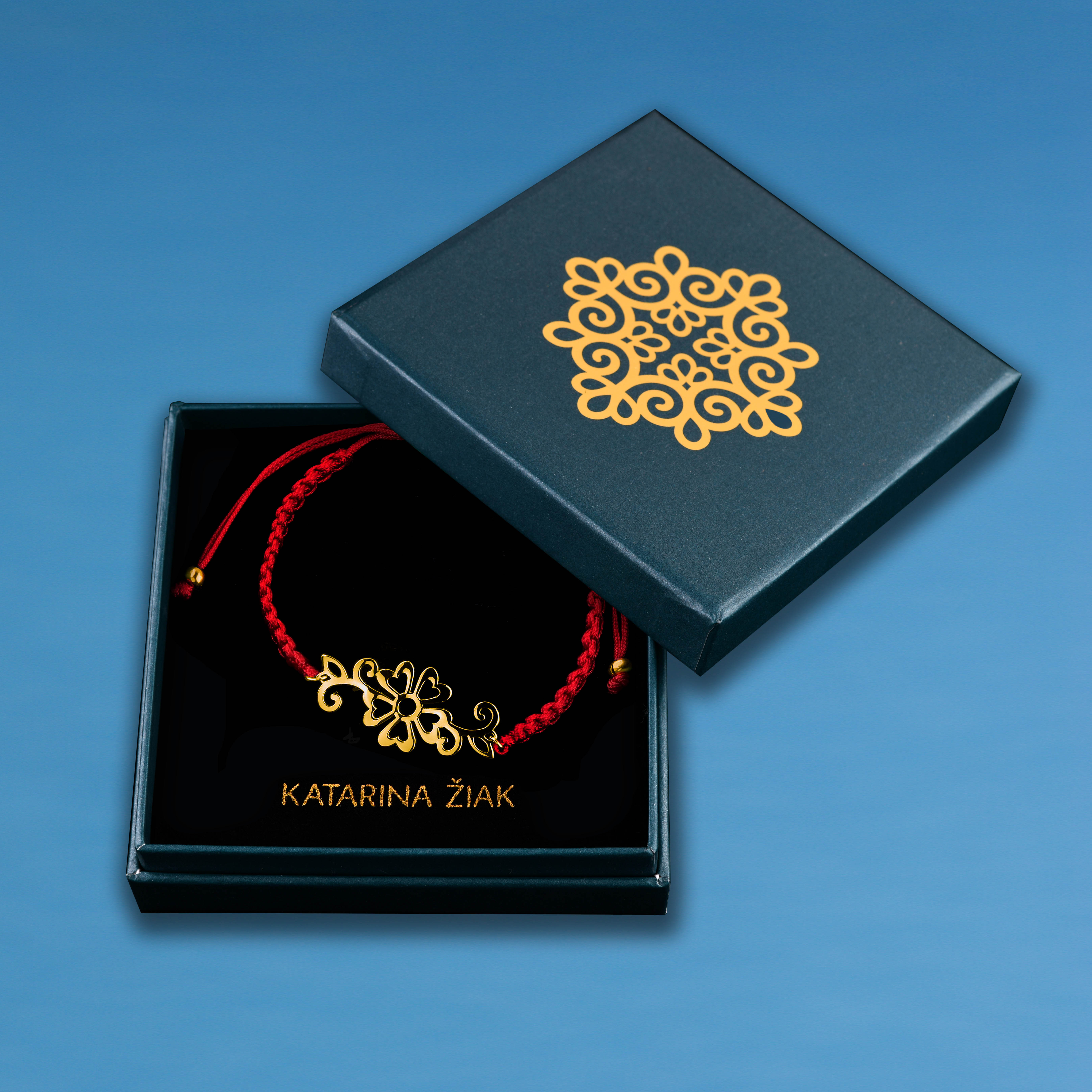 Náramok vajnorský ornament - šnúrka