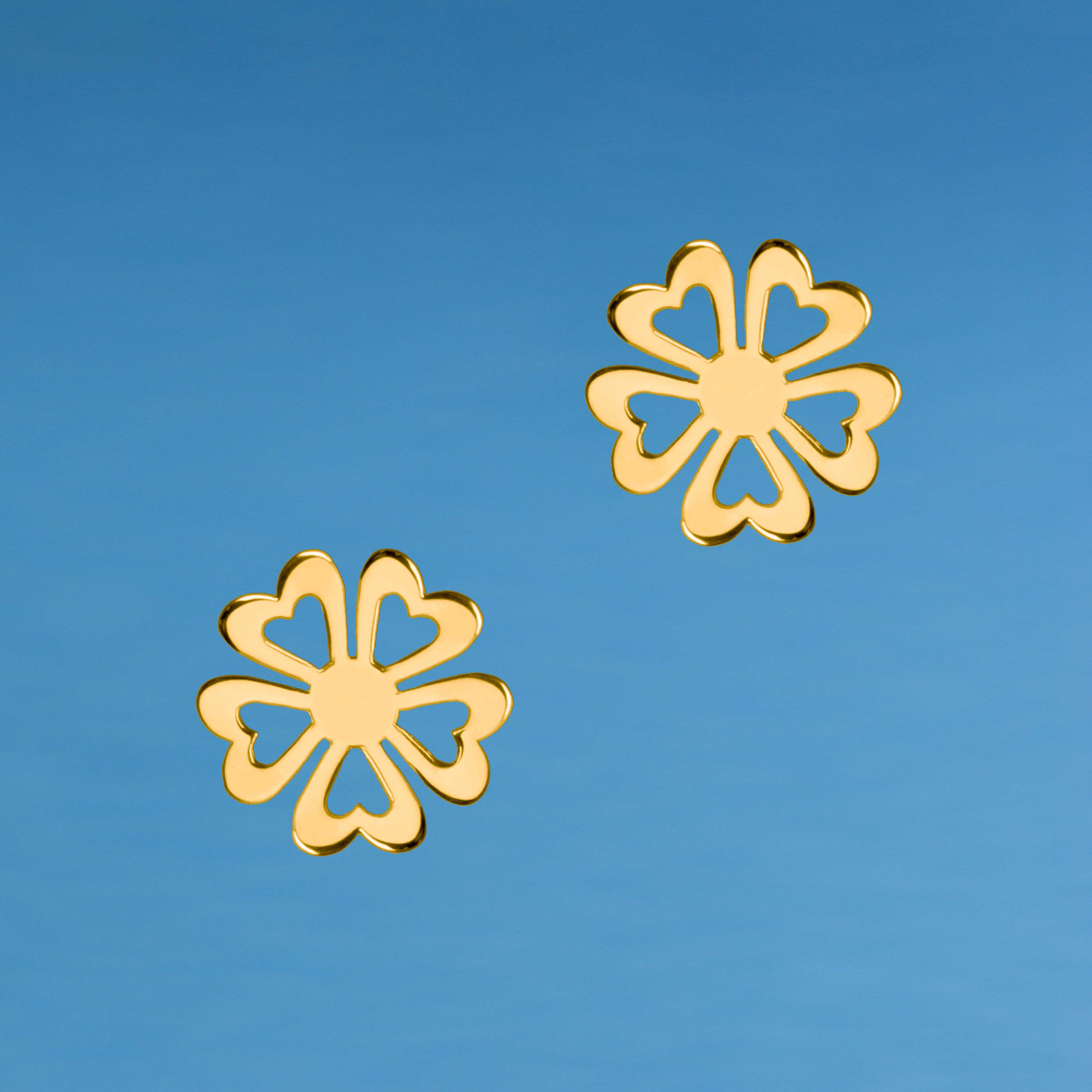 Napichovacie náušnice kvietok vajnory 1