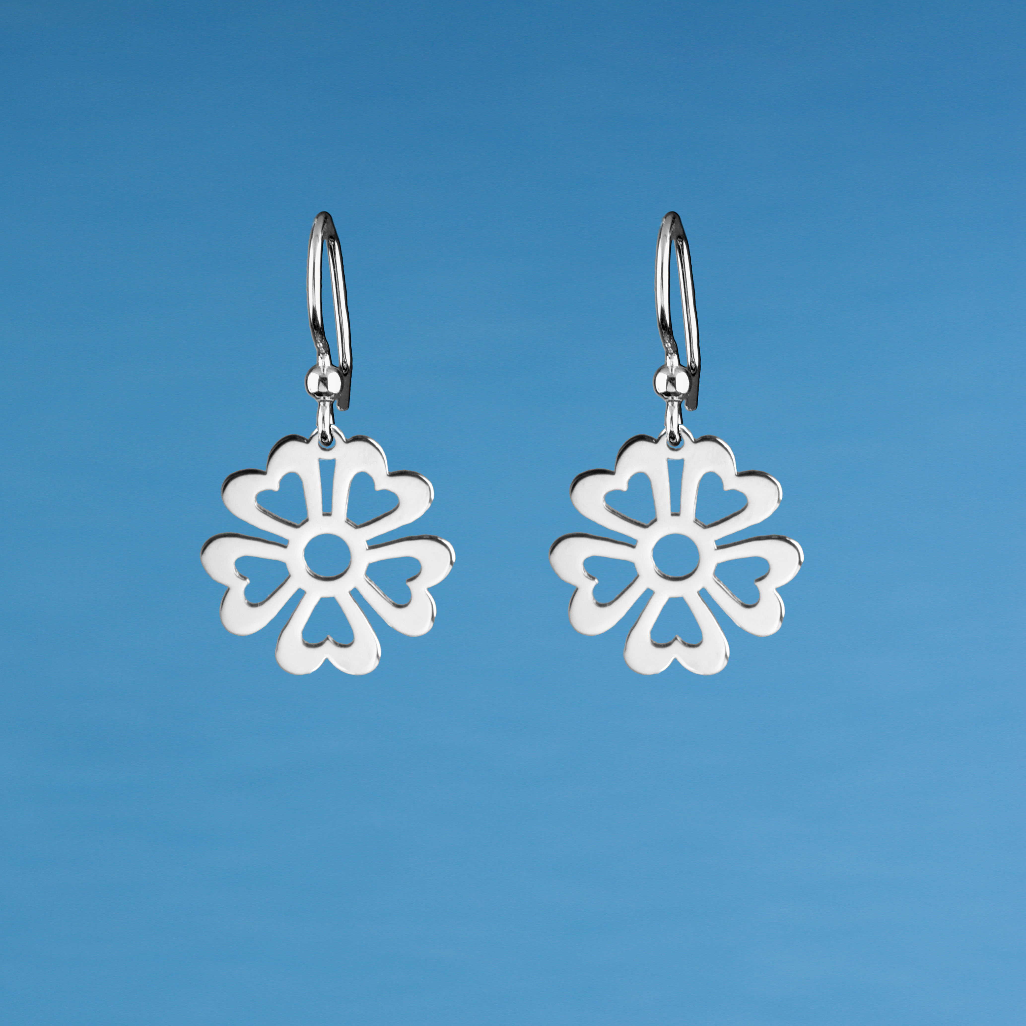 Náušnice kvietok vajnory