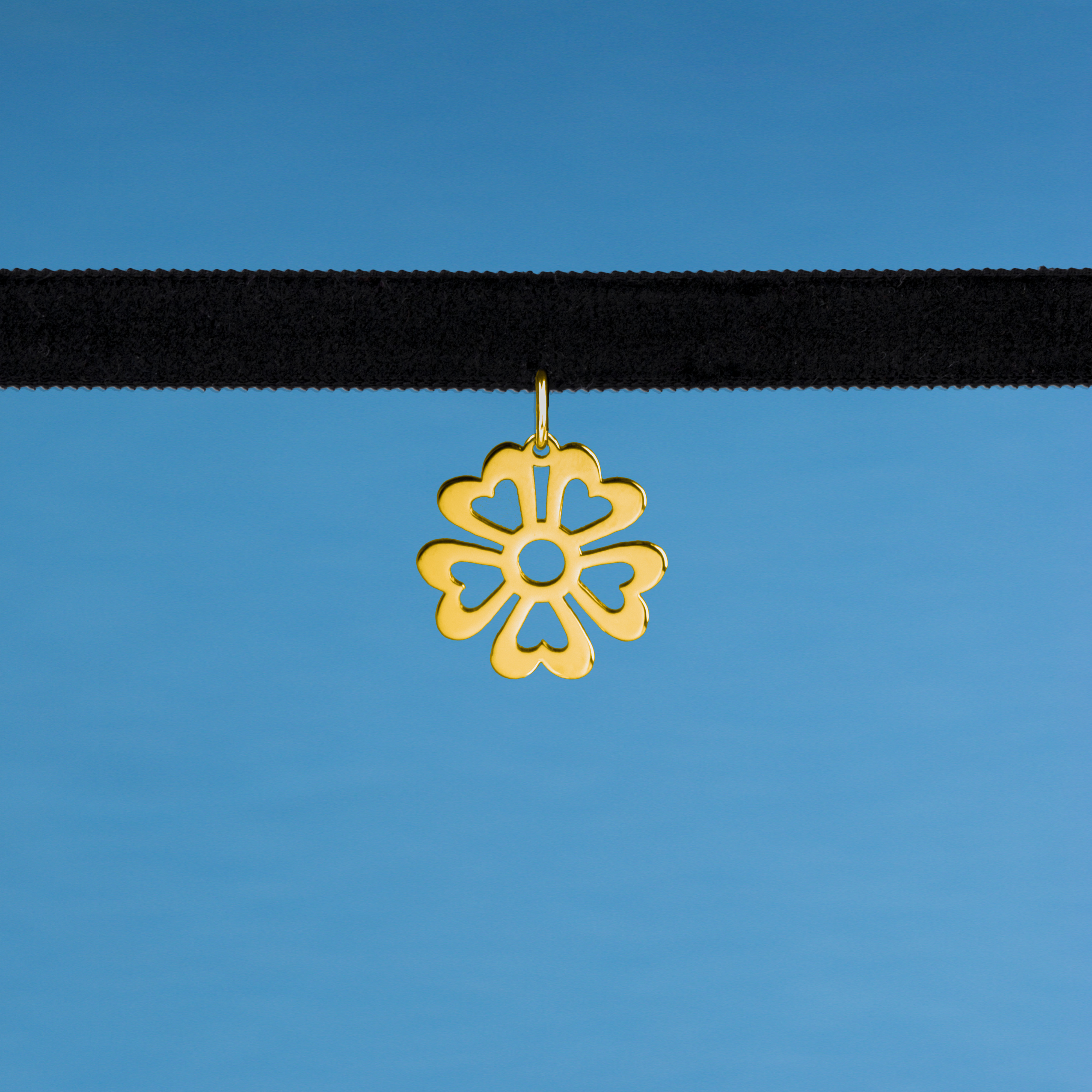 Náhrdelník choker vajnorský kvietok