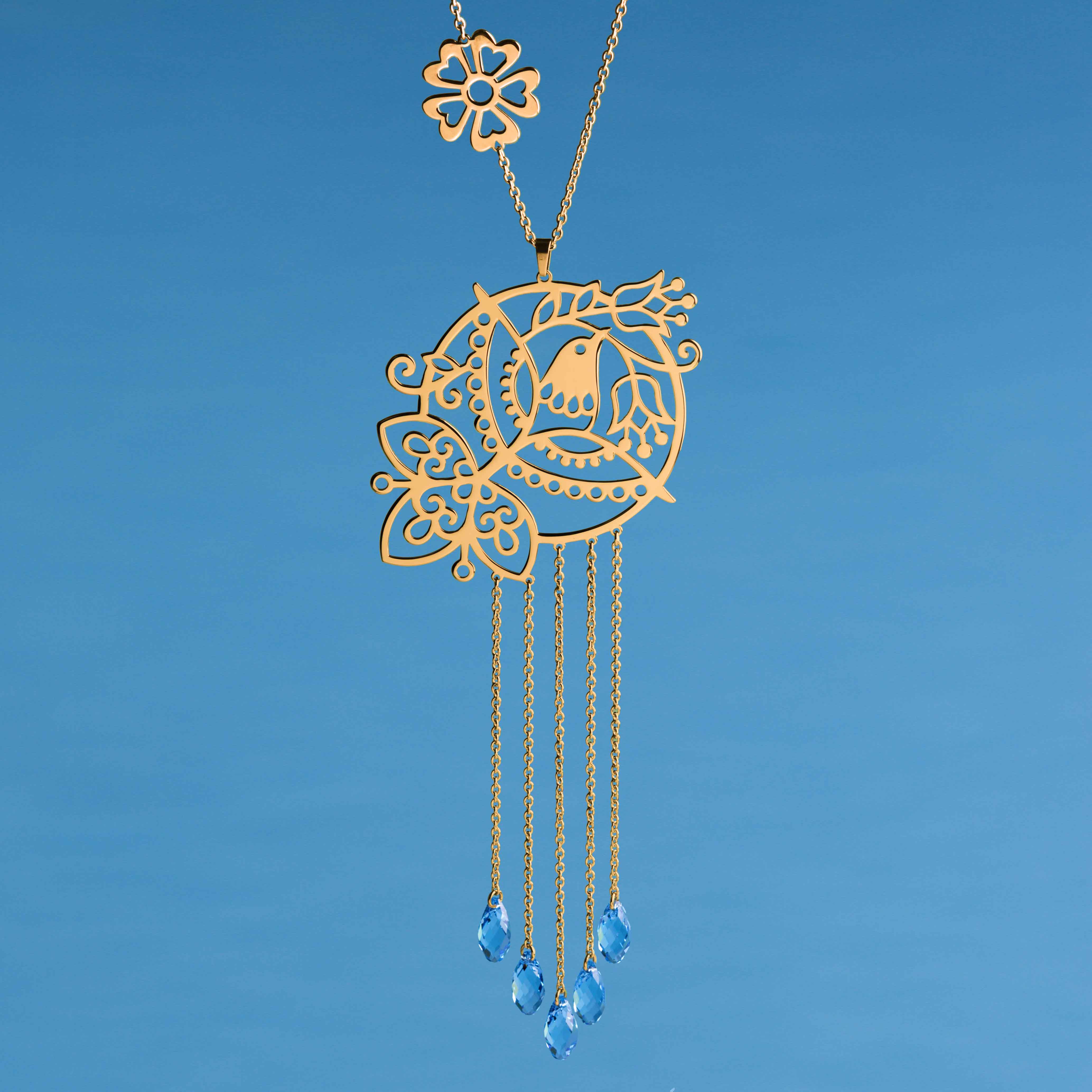 Prívesok vtáčik vajnory - kruh 1