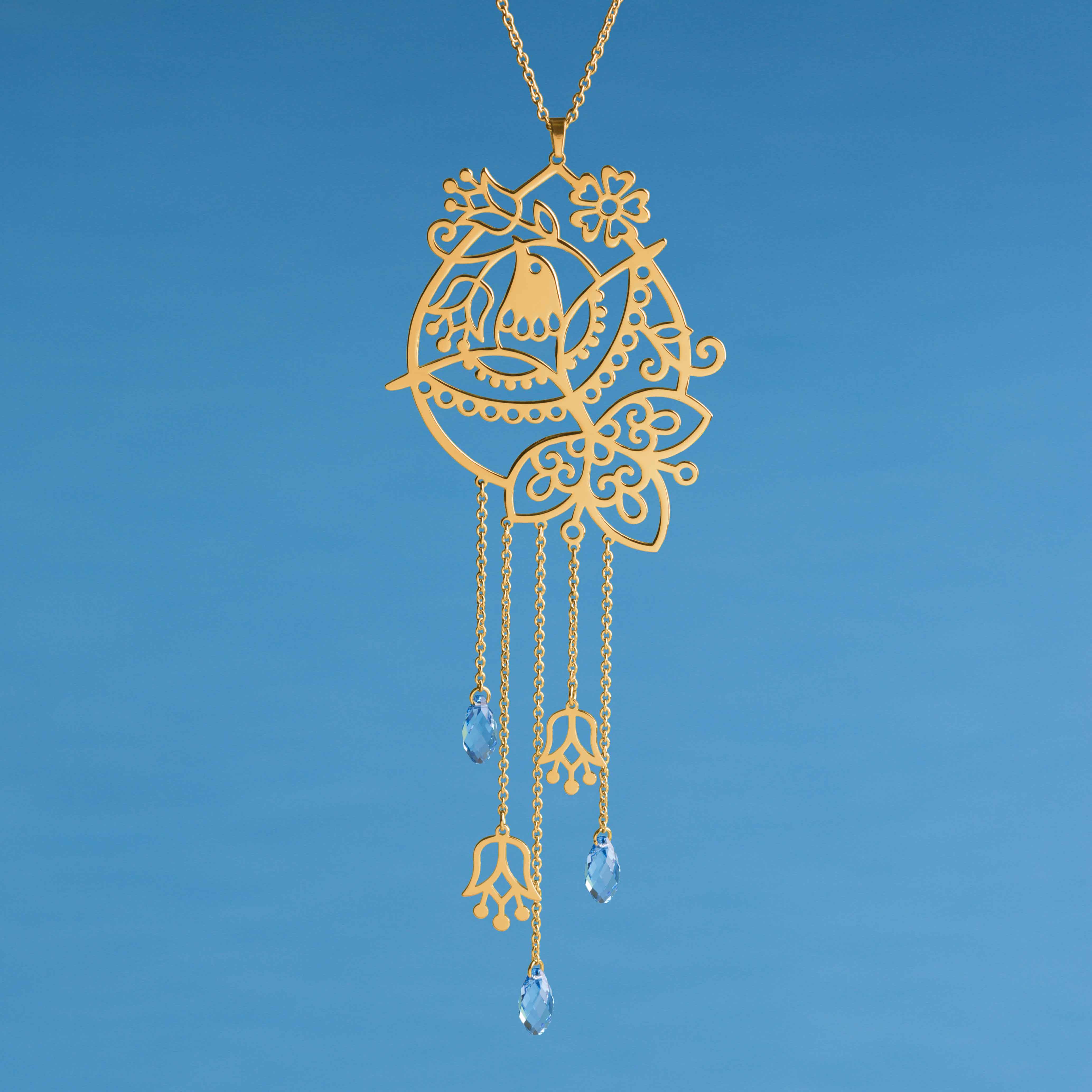 Prívesok vtáčik vajnory - slza 1