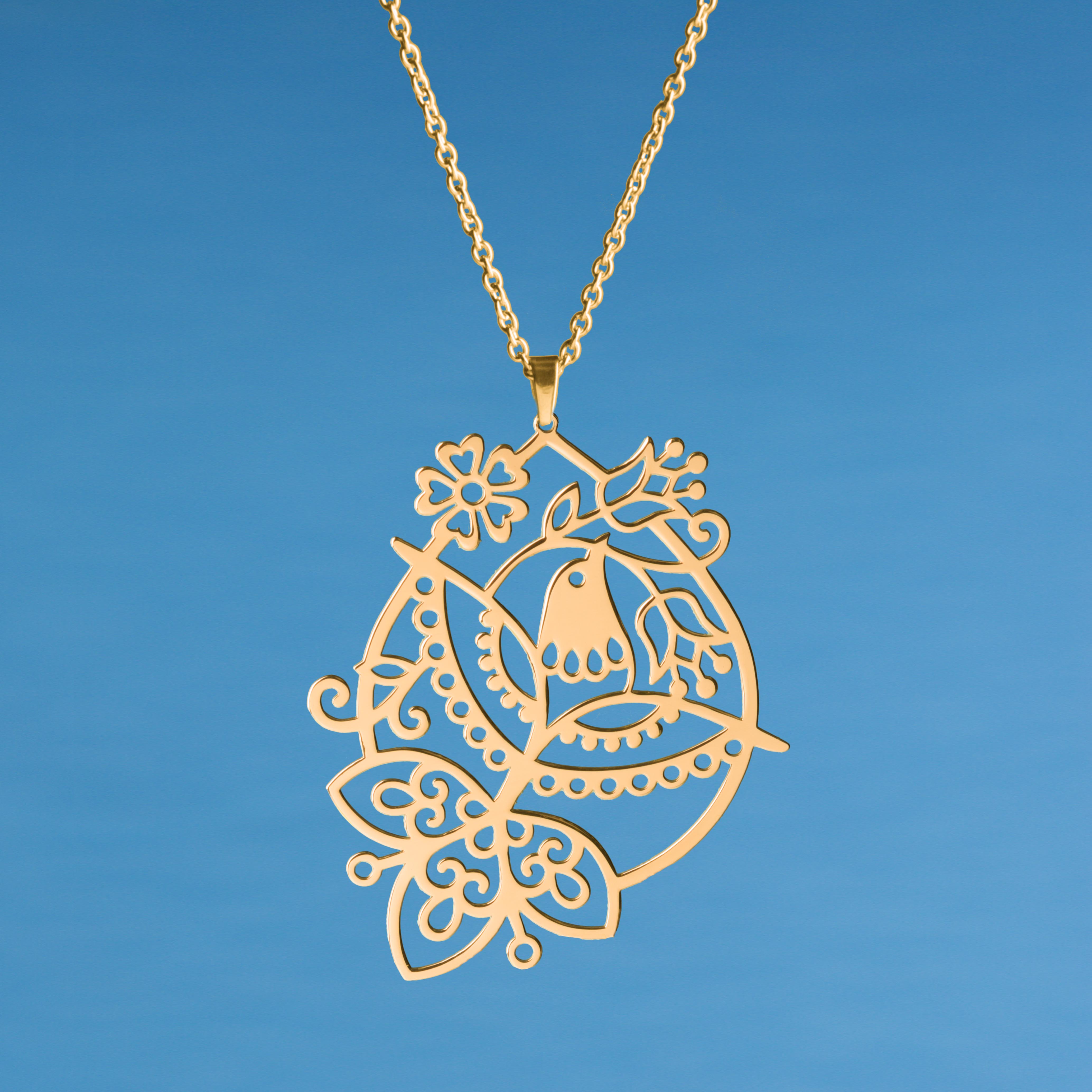 Prívesok vtáčik vajnory - slza 2