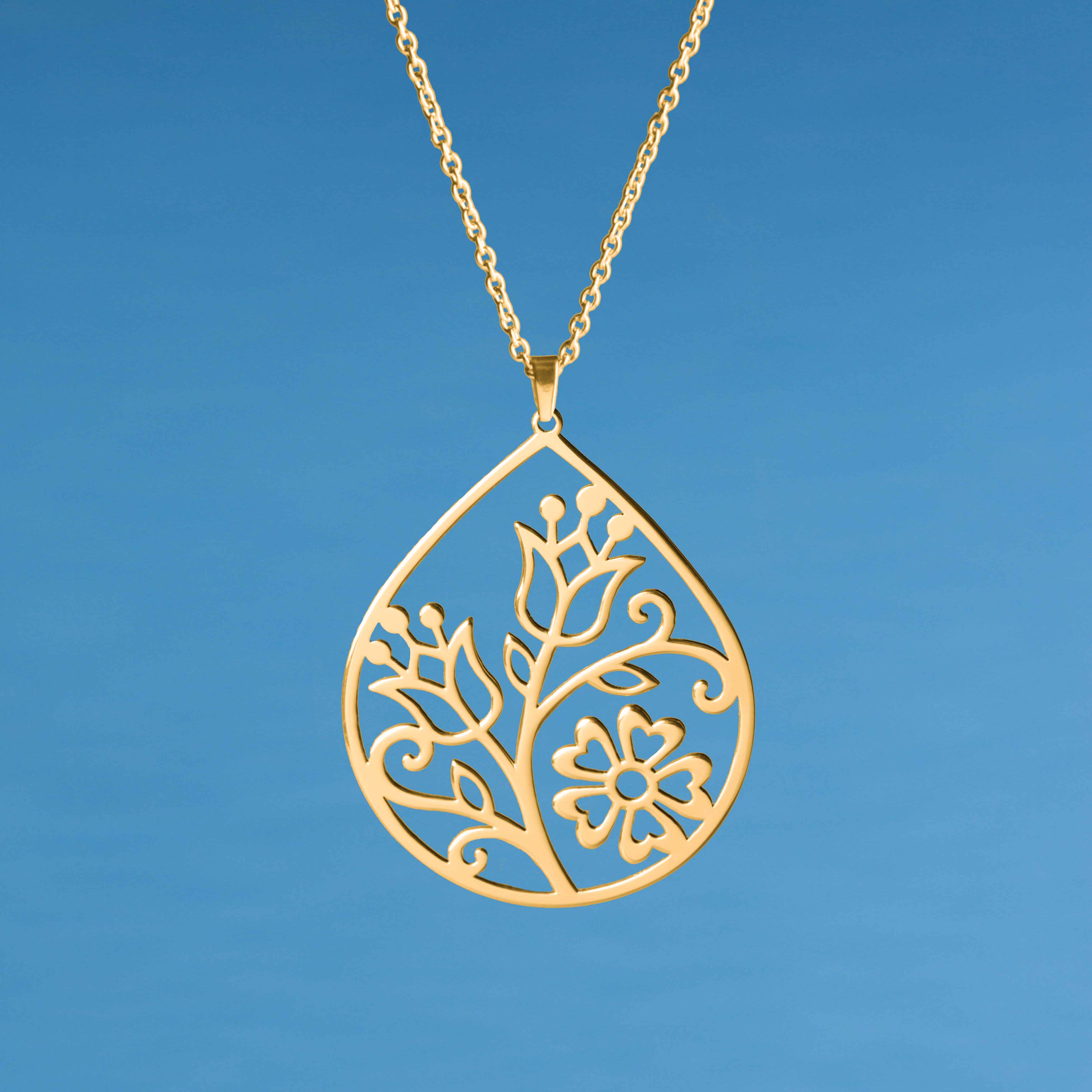 Prívesok vajnorské kvety - slza