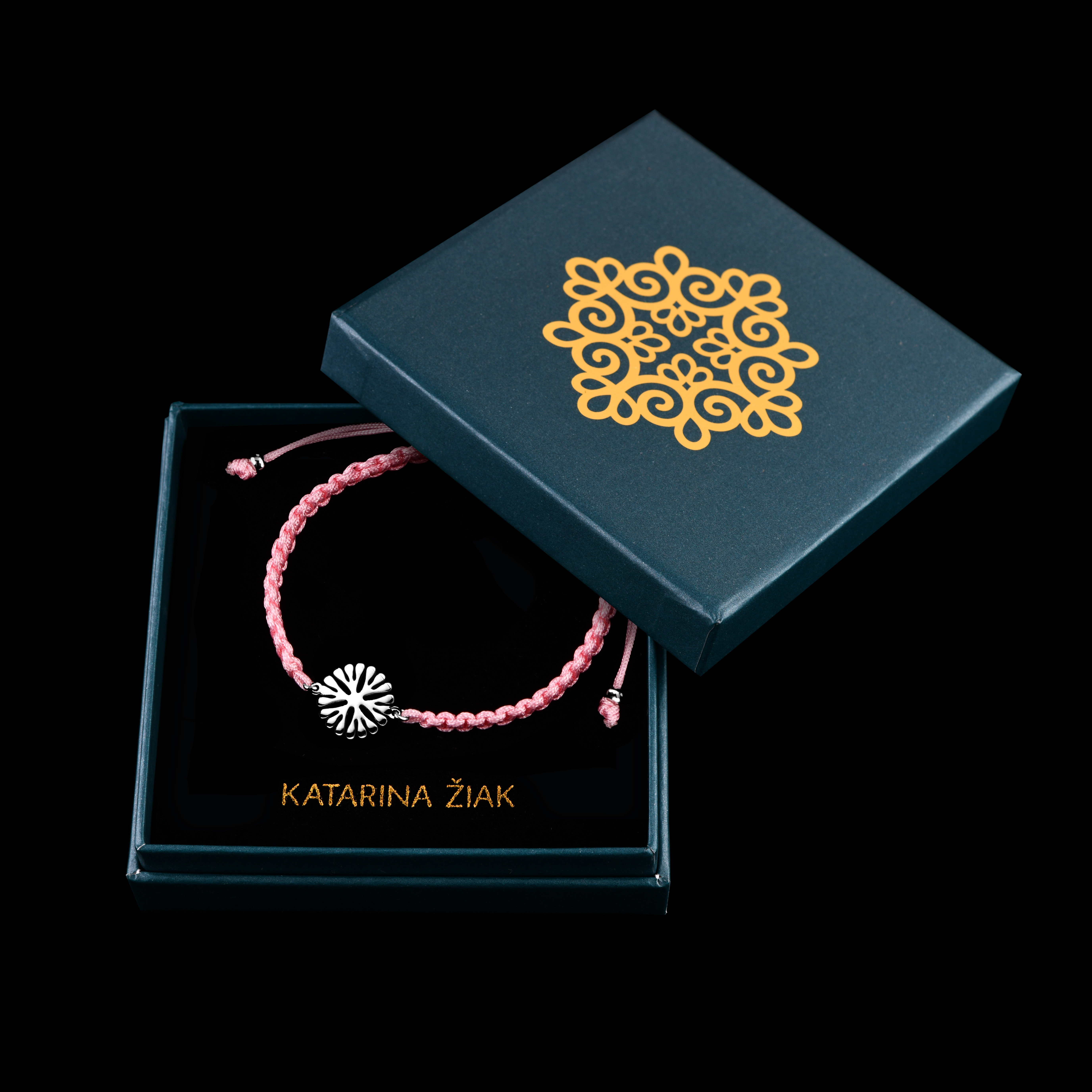 Náramok trakovický kvietok 2 - šnúrka