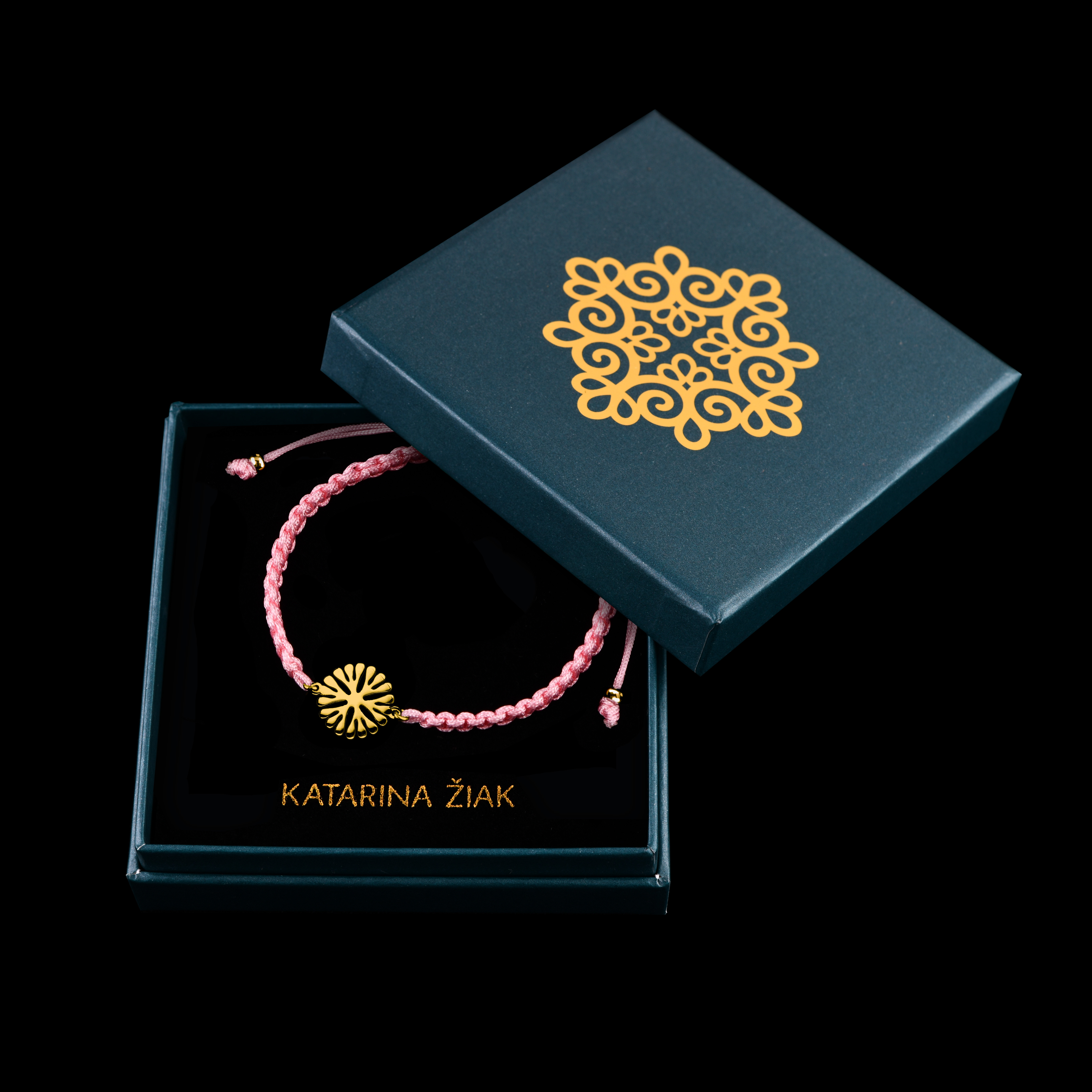 Náramok trakovický kvietok 2 - šnúrka