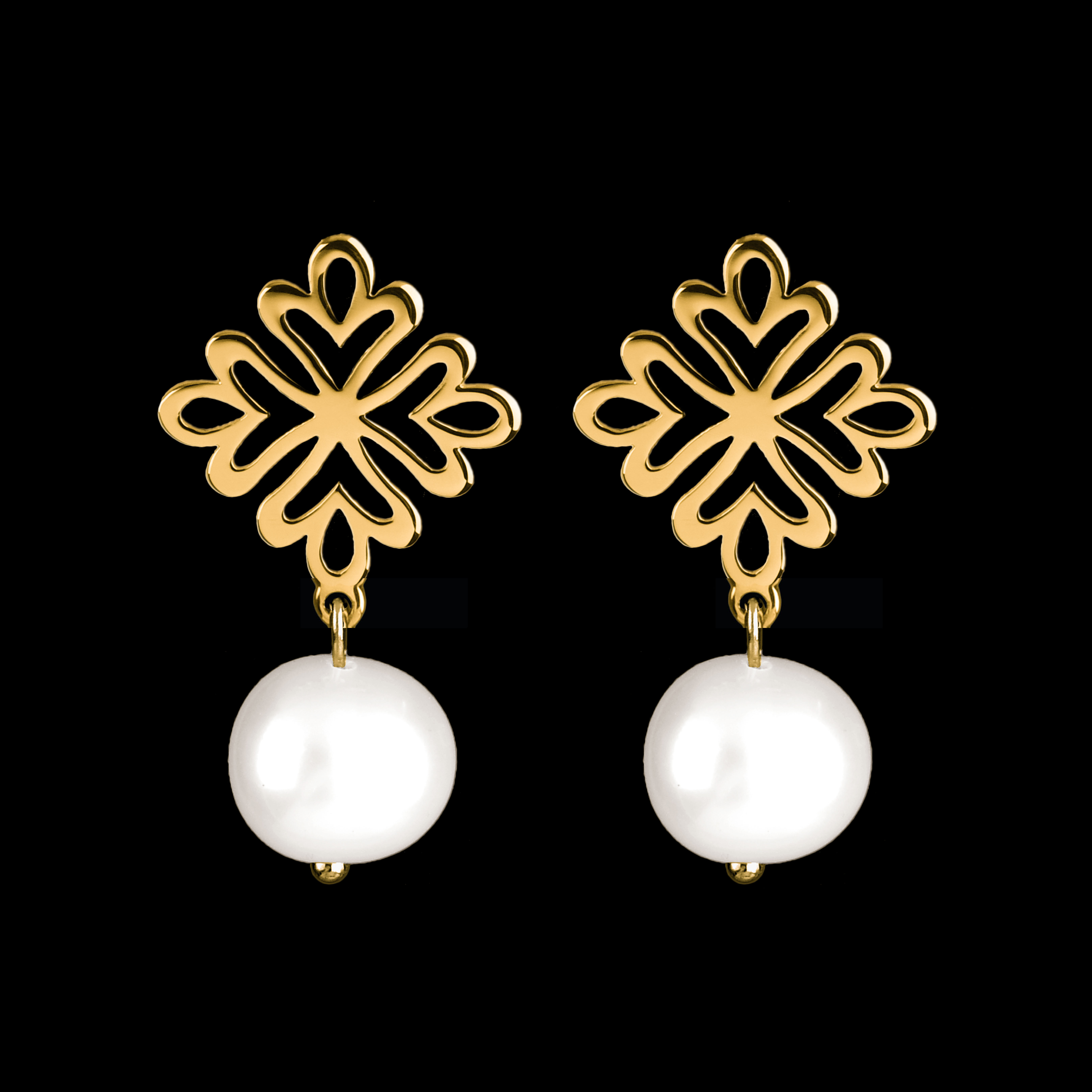 Napichovacie náušnice Trakovice 11- krátke