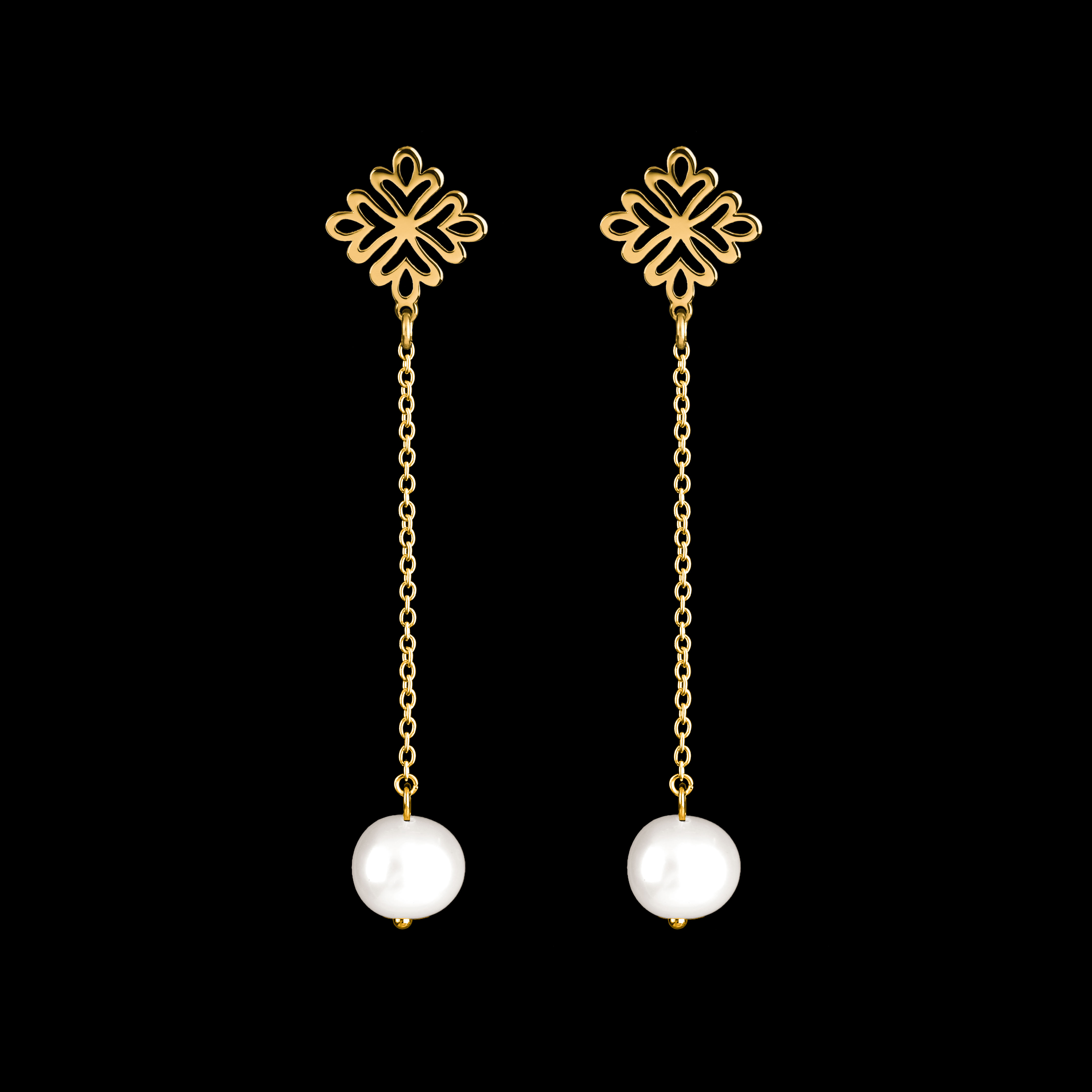 Napichovacie náušnice Trakovice 11 - dlhé