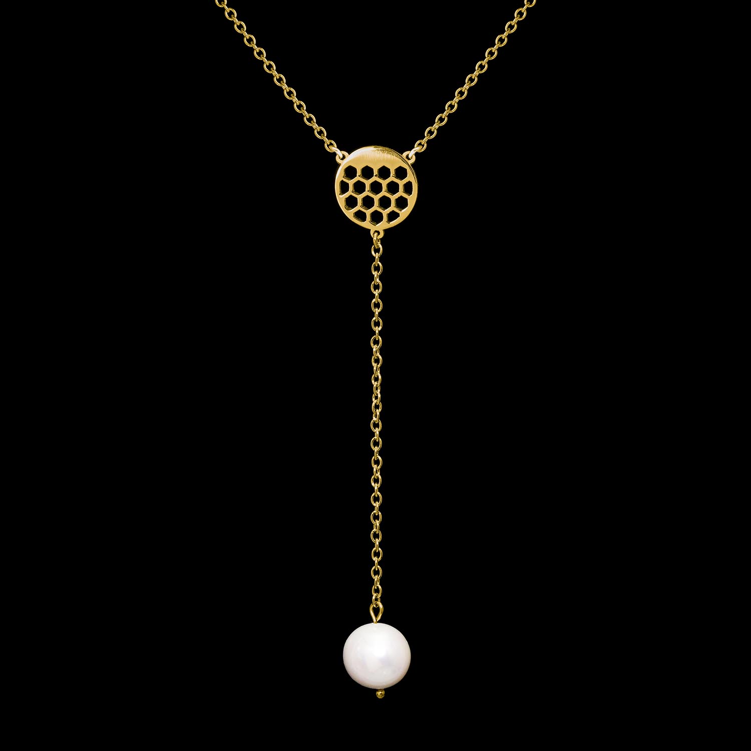 Náhrdelník golf 6 s perlou na retiazke